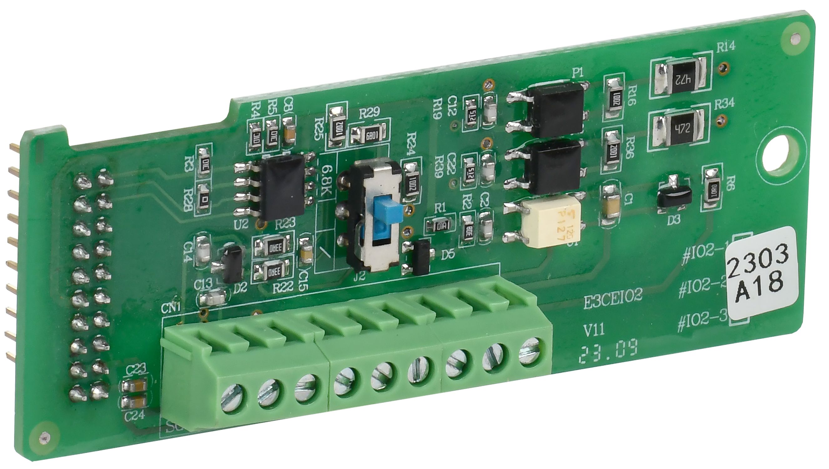 IEK ONI Плата расширения вх/вых 2DI 1RO НО НЗ RS485 Modbus. фото