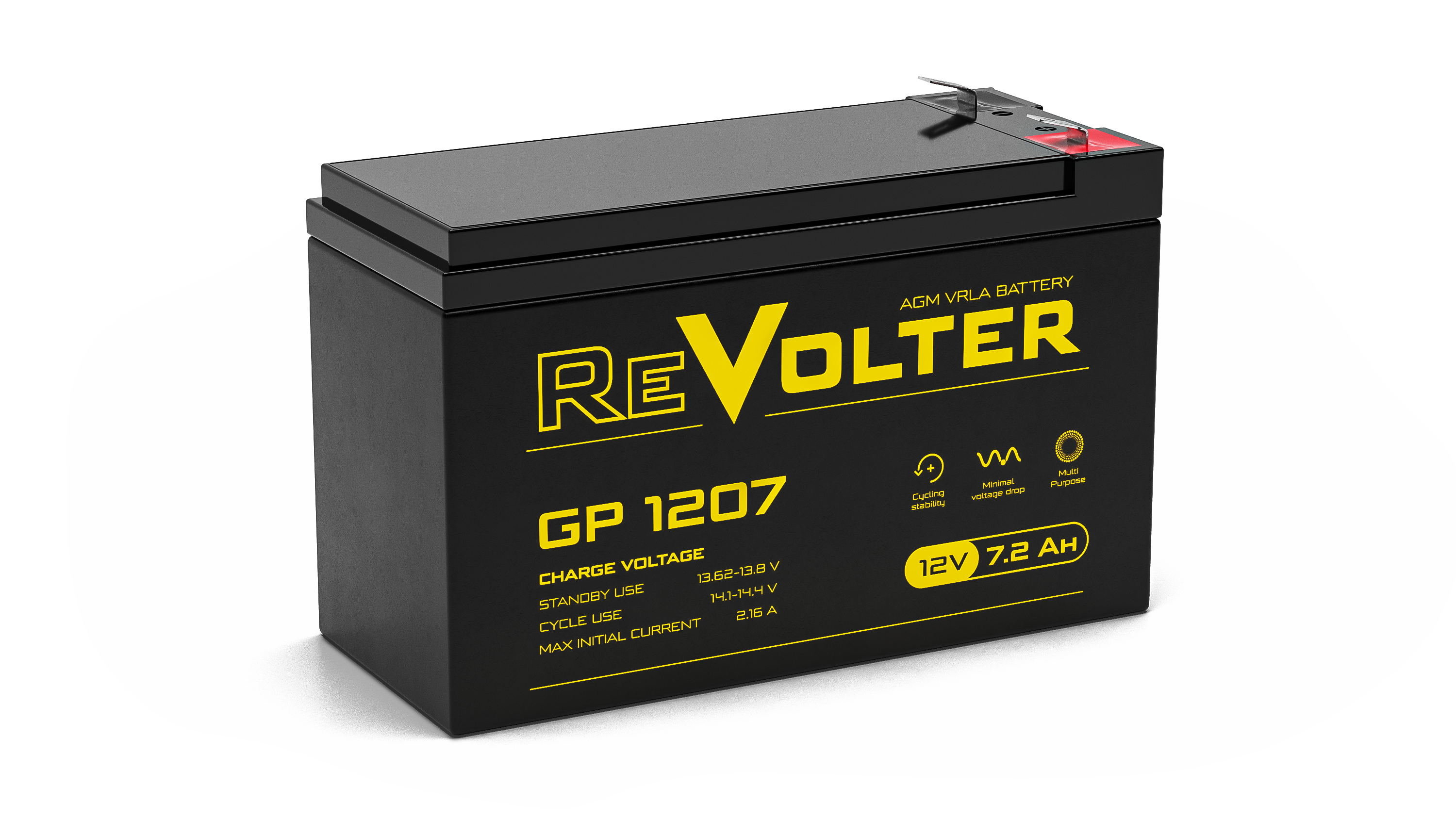 REVOLTER Аккумуляторная батарея GP 1207 фото
