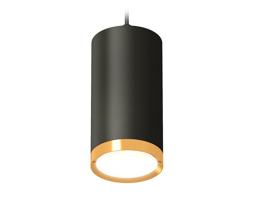 Ambrella Комплект подвесного светильника GX53 XP8162013 SBK/PYG черный песок/золото желтое полированное GX53 (A2333, C8162, N8124) фото