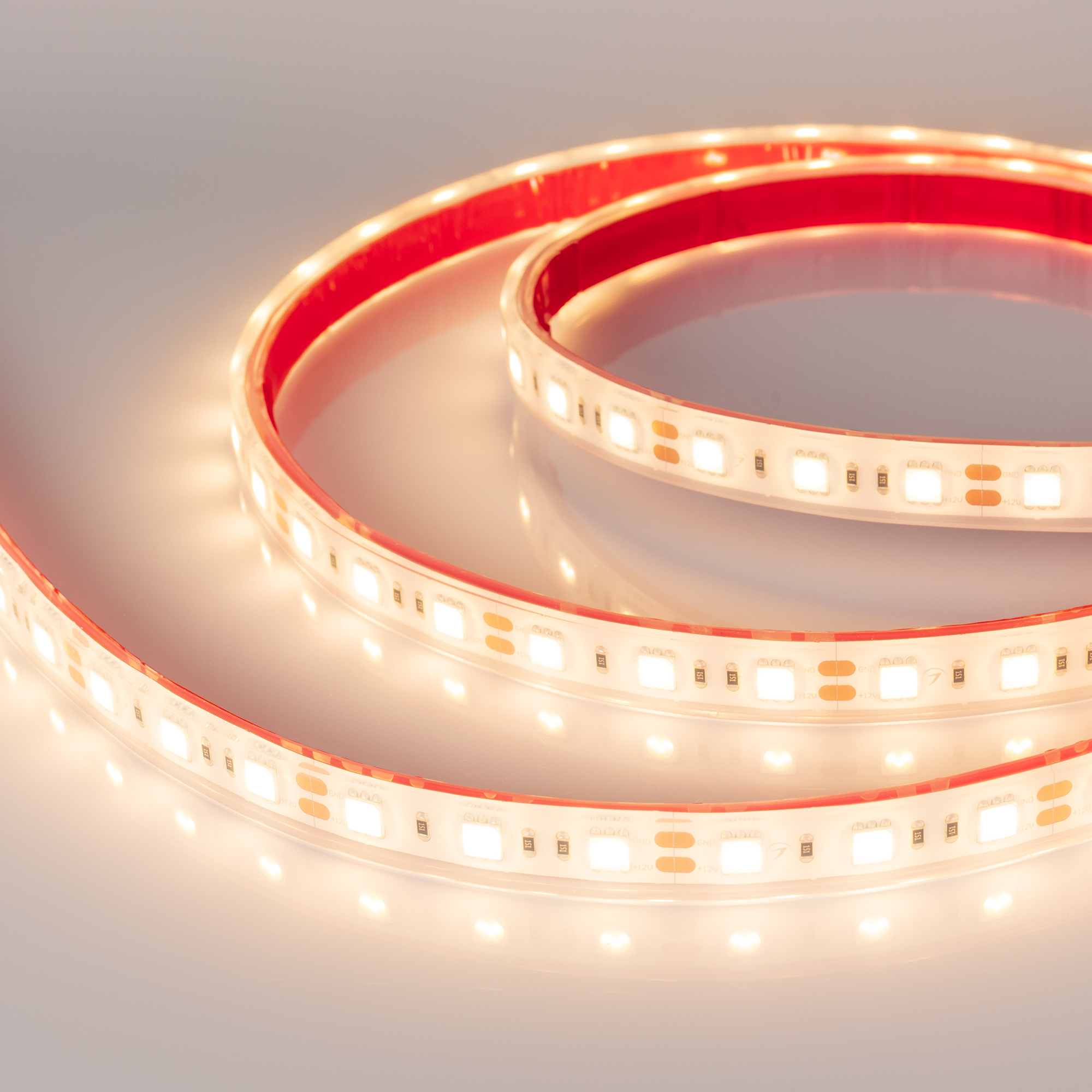 Arlight Светодиодная лента герметичная RTW-PFS-B60-13mm 12V Warm3000 (14.4 W/m, IP68, 5060, 5m) (-) фото