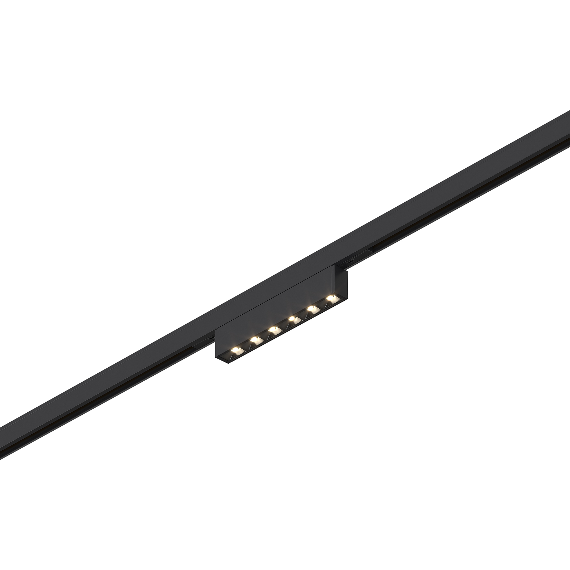 ST LUCE ST666.446.05 Магнитный трековый светильник Черный LED 1*5W 4000K 220Lm Ra>90  IP20 L100xW10xH18 24V фото