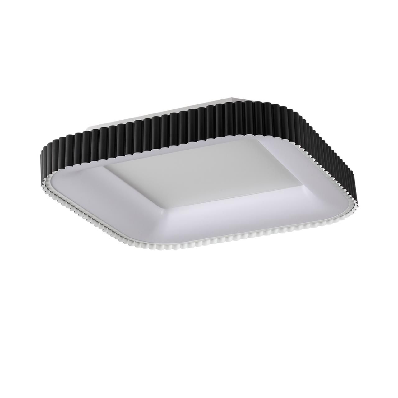 Sonex 7768/56L AVRA LED SN Светильник металл/белый/черный LED 56Вт+14Вт 3000-6000K 500х500 IP43 пульт ДУ+подсветка SHARMEL фото