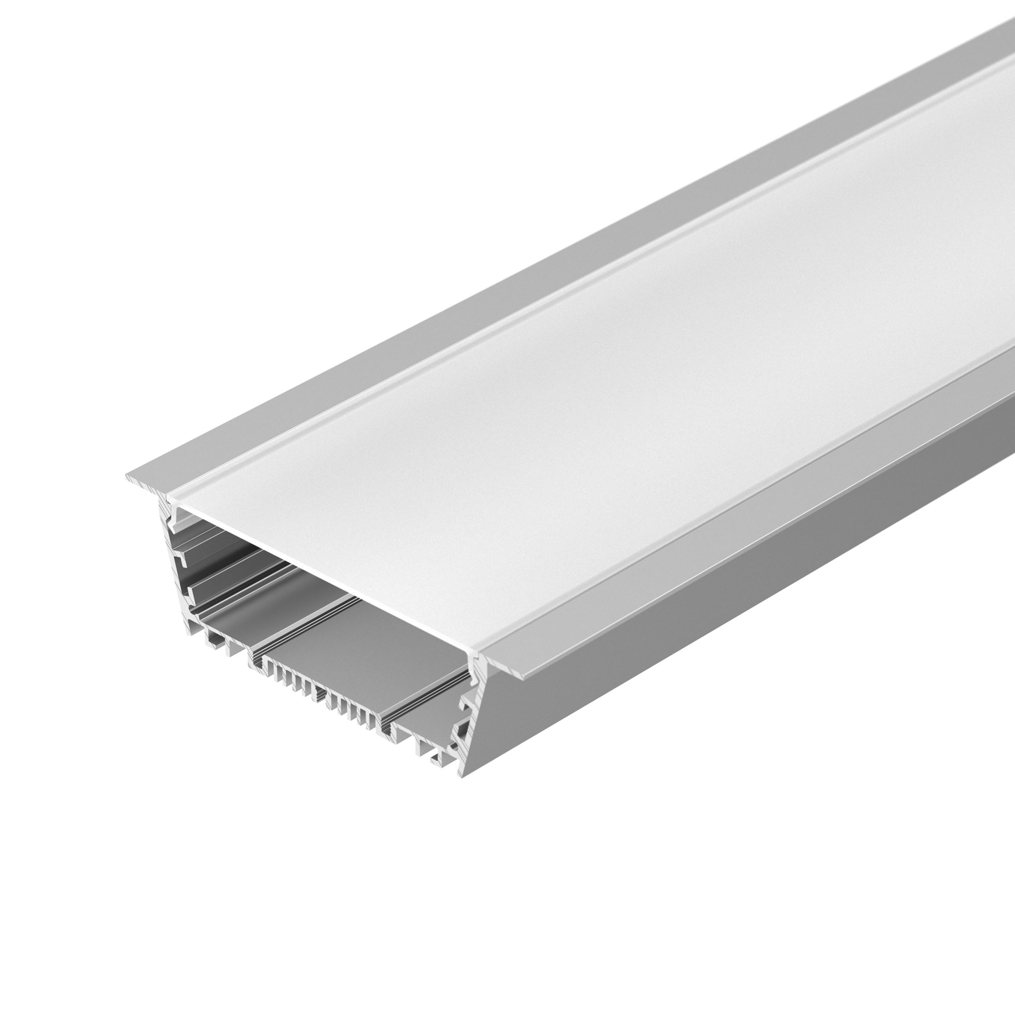 Arlight Профиль с экраном ARH-POWER-W120-F-2000 ANOD (Алюминий) фото