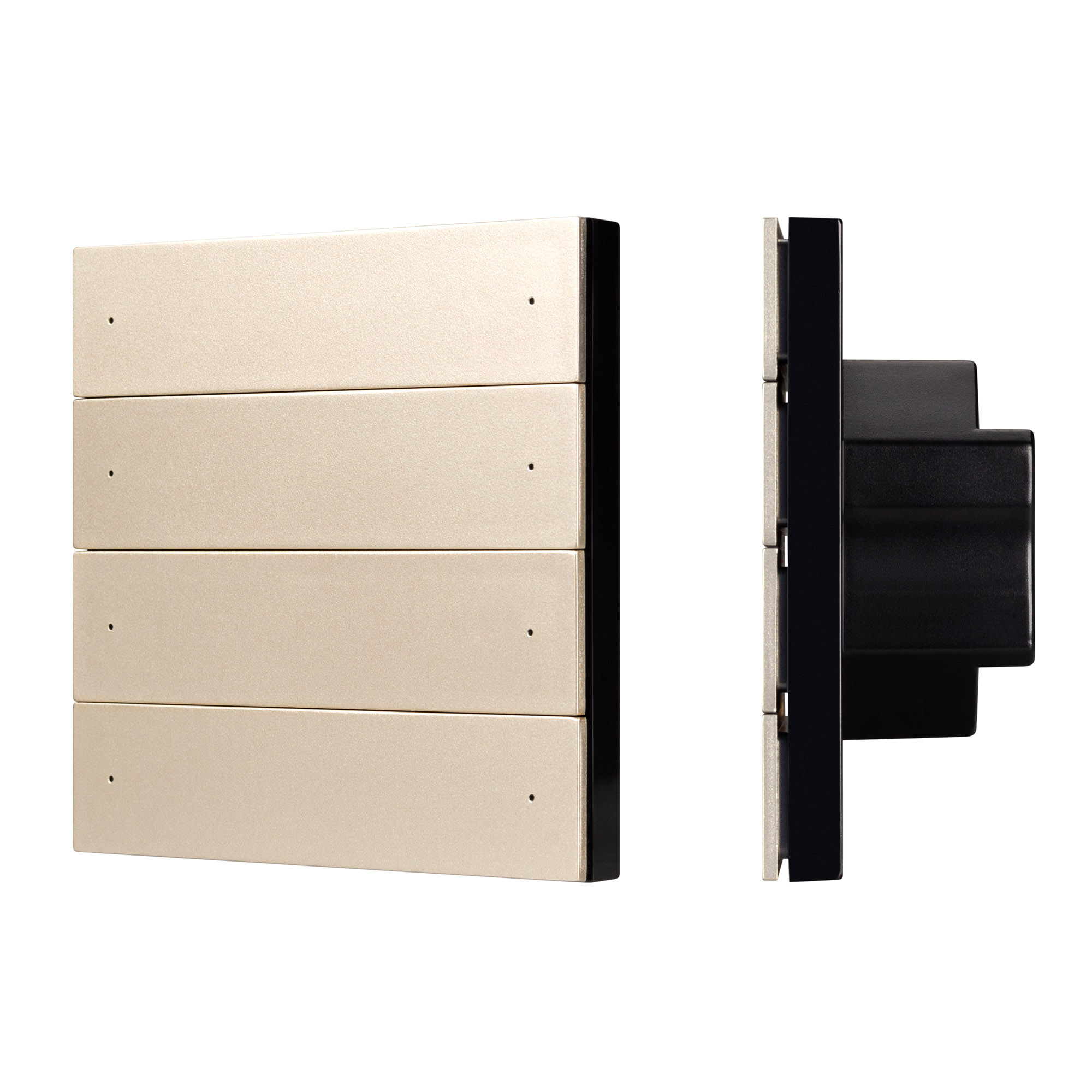 Arlight INTELLIGENT ARLIGHT Кнопочная панель SMART-DMX512-801-22-8G-8SC-DIM-IN Gold (230V, 2.4G) (IARL, IP20 Пластик, 5 лет) фото