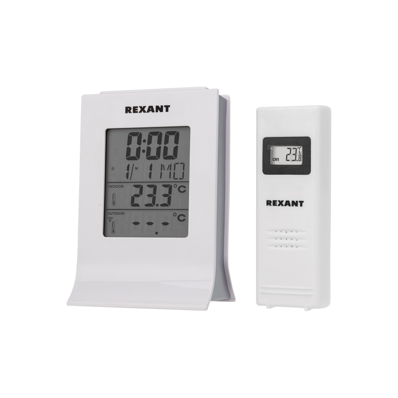 REXANT Метеостанция с беспроводным выносным датчиком. фото
