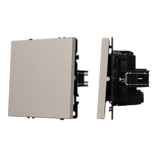 Arlight Механизм выключателя одноклавишный перекрёстный SWT-NOBE-MKX1-SFPL-CA (230V, 10A) (Кашемир) фото
