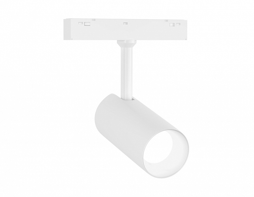 Ambrella Светильник трековый светодиодный Magnetic standard 48V 20mm GL4410 WH белый IP20 10W 3CCT 3000-6000K SMART 24° D45*100 фото