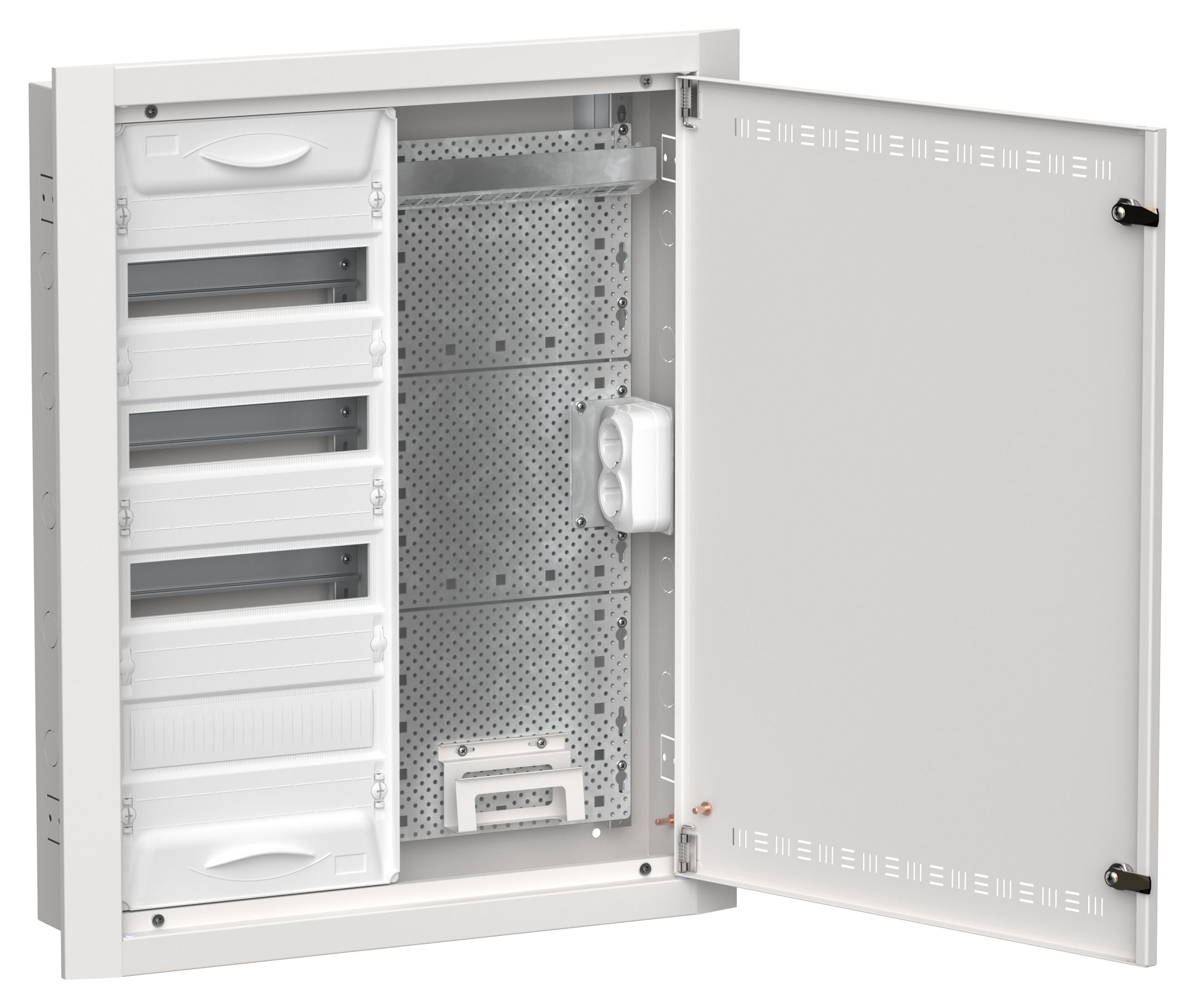 IEK TITAN 5 Корпус комбинированный ЩРв-48 (2х48) белый фото