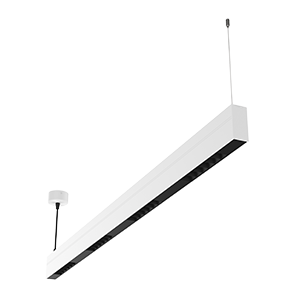 Varton Светодиодный светильник Stellar-Line Comfort Up n Down подвесной 1200х35х75 мм 56 ВТ 3000 K RAL9010 белый матовый с линзами 50 градусов двойная фото