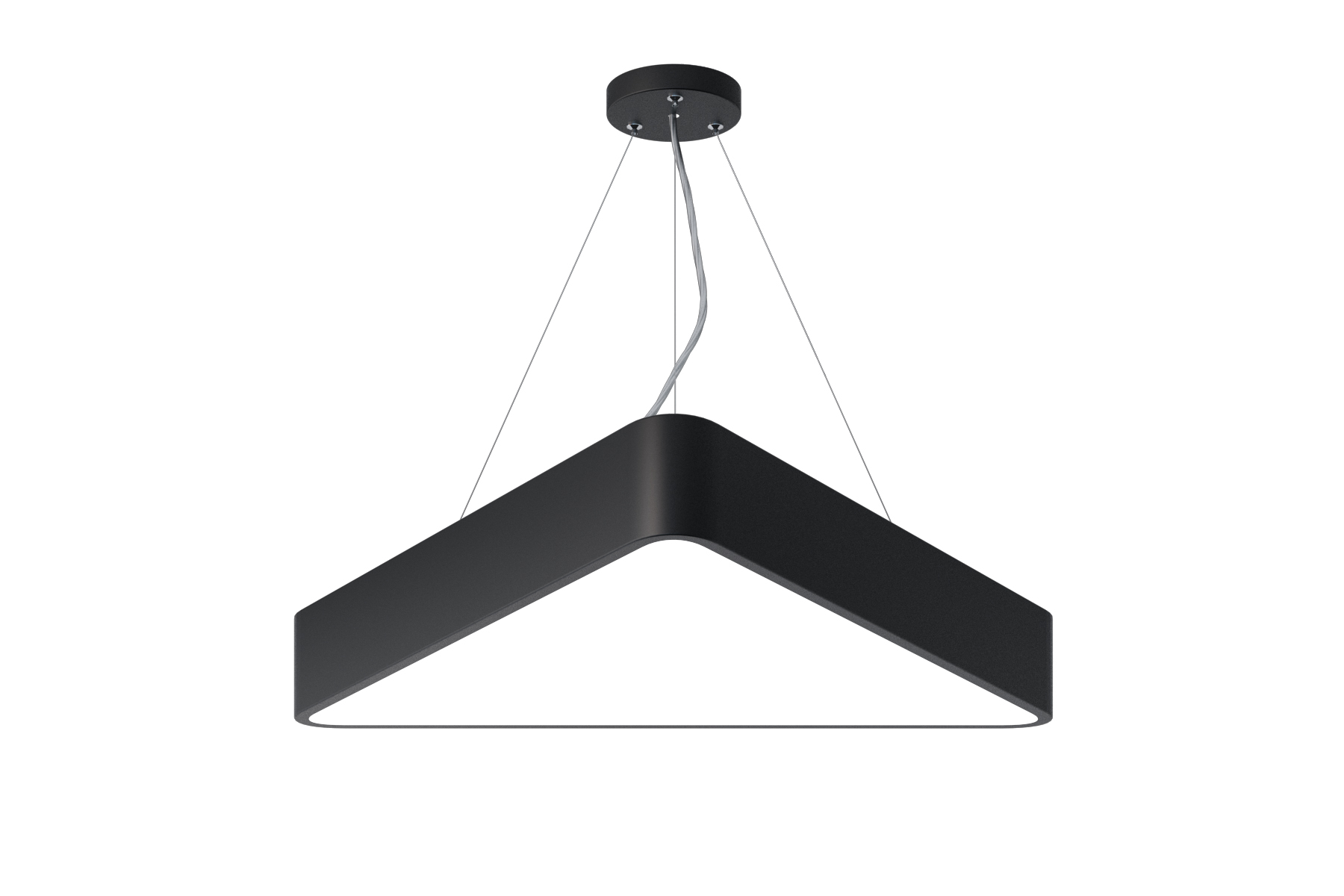 ЭРА Светильник LED Geometria SPO-151-B-40K-030 Delta 30Вт 4000К 3000Лм IP40 600*600*80 черный подвесной фото