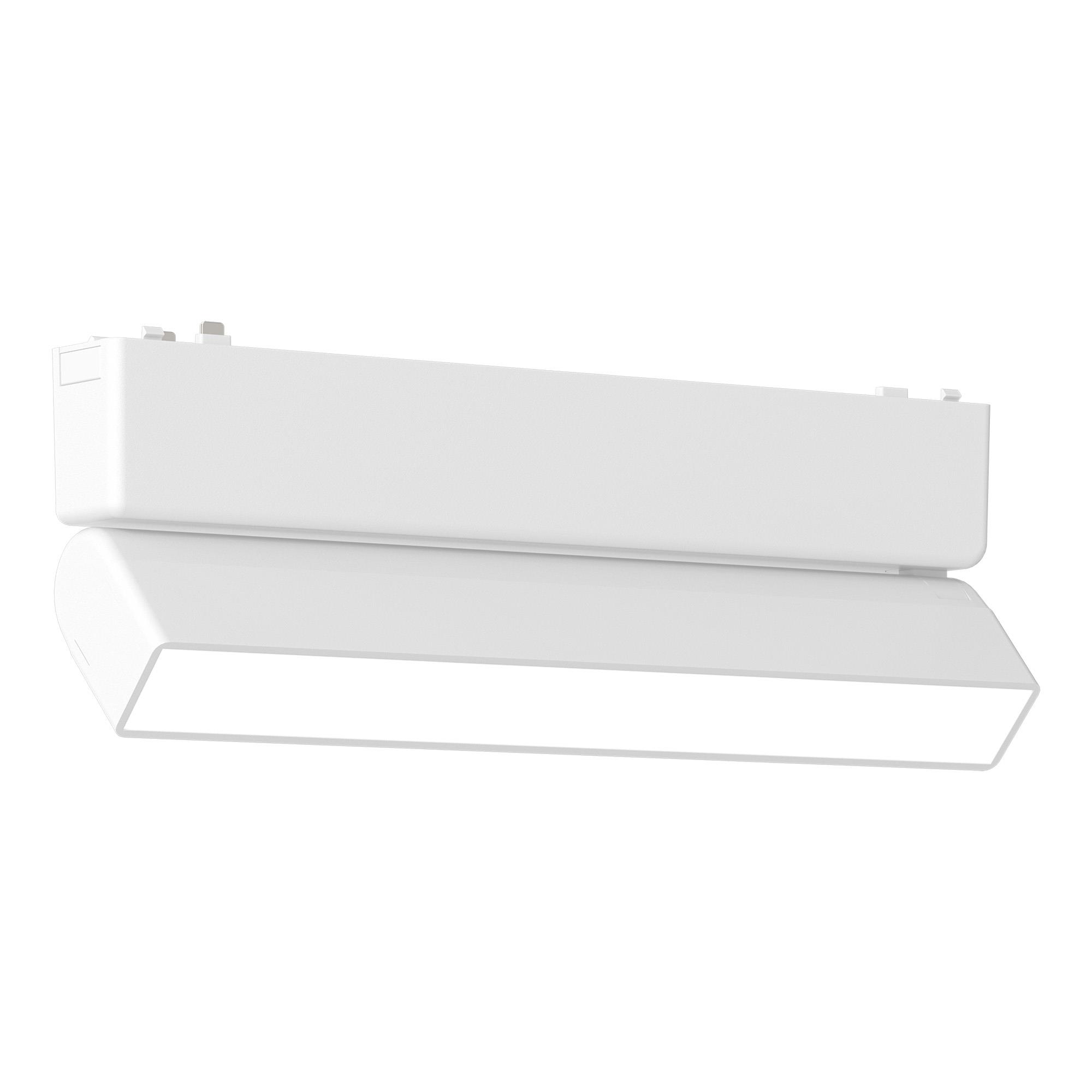ST LUCE ST676.536.10 Магнитный трековый светильник Белый LED 1*10W 3000K 530Lm Ra>90 >90 IP20 L230xW26xH82 48V фото