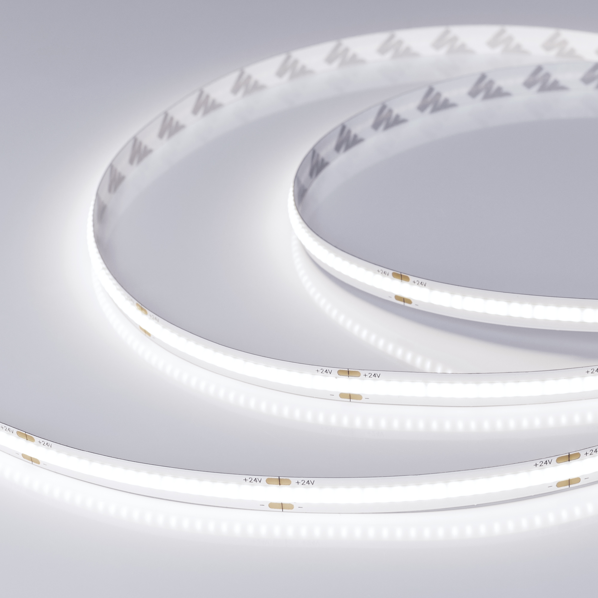 Arlight Светодиодная лента COB-X378-8mm 24V White6000 (11 W/m, IP20, 5m) (-) фото