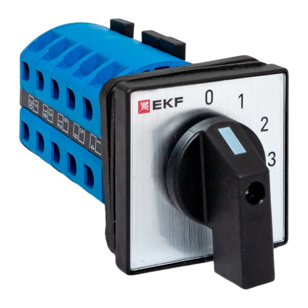 EKF Переключатель кулачковый ПК-1-102 25А 2P «0-1-2-3» IP65 фото