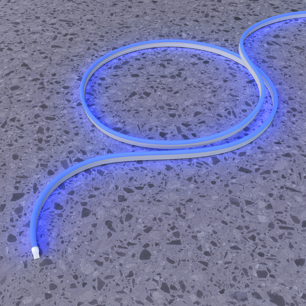 Maytoni Led Strip Гибкий неон 1708 24В 9,6Вт/м Blue IP67 5м 200521 фото