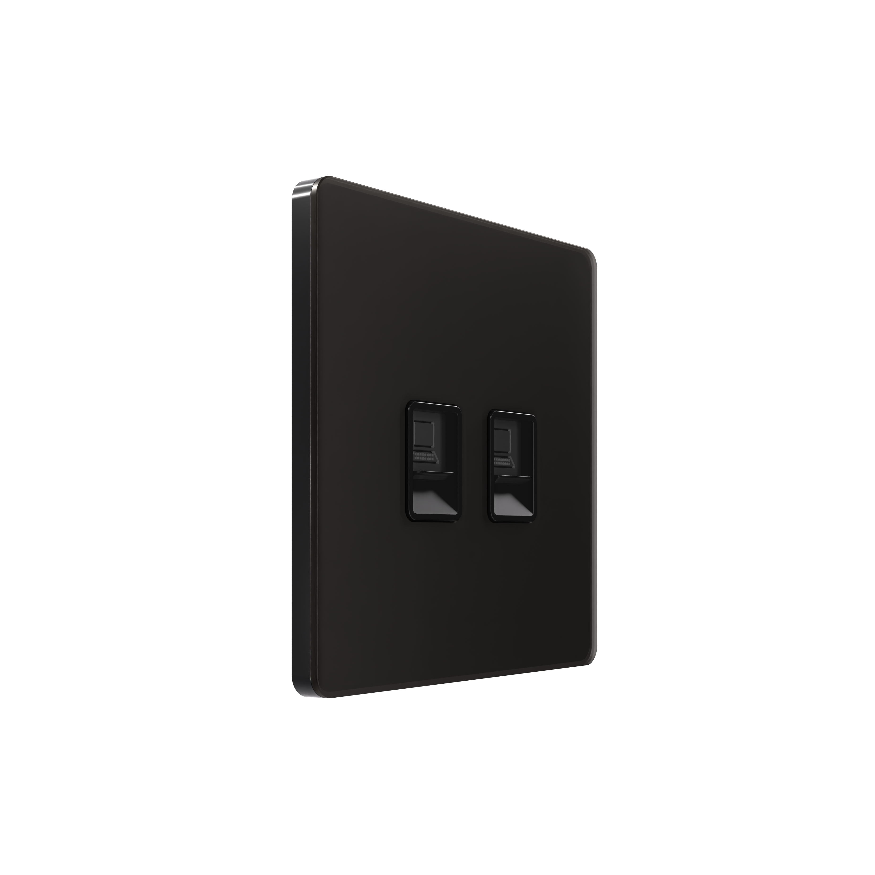 Systeme Electric Systeme Infinity Полярная ночь Розетка информационная RJ-45 кат.5e 2-я фото