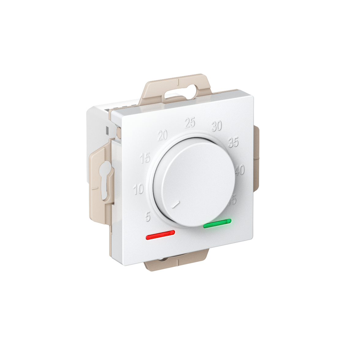 Systeme Electric AtlasDesign Белый Термостат электрон. теплого пола с датчиком, 10A, механизм фото