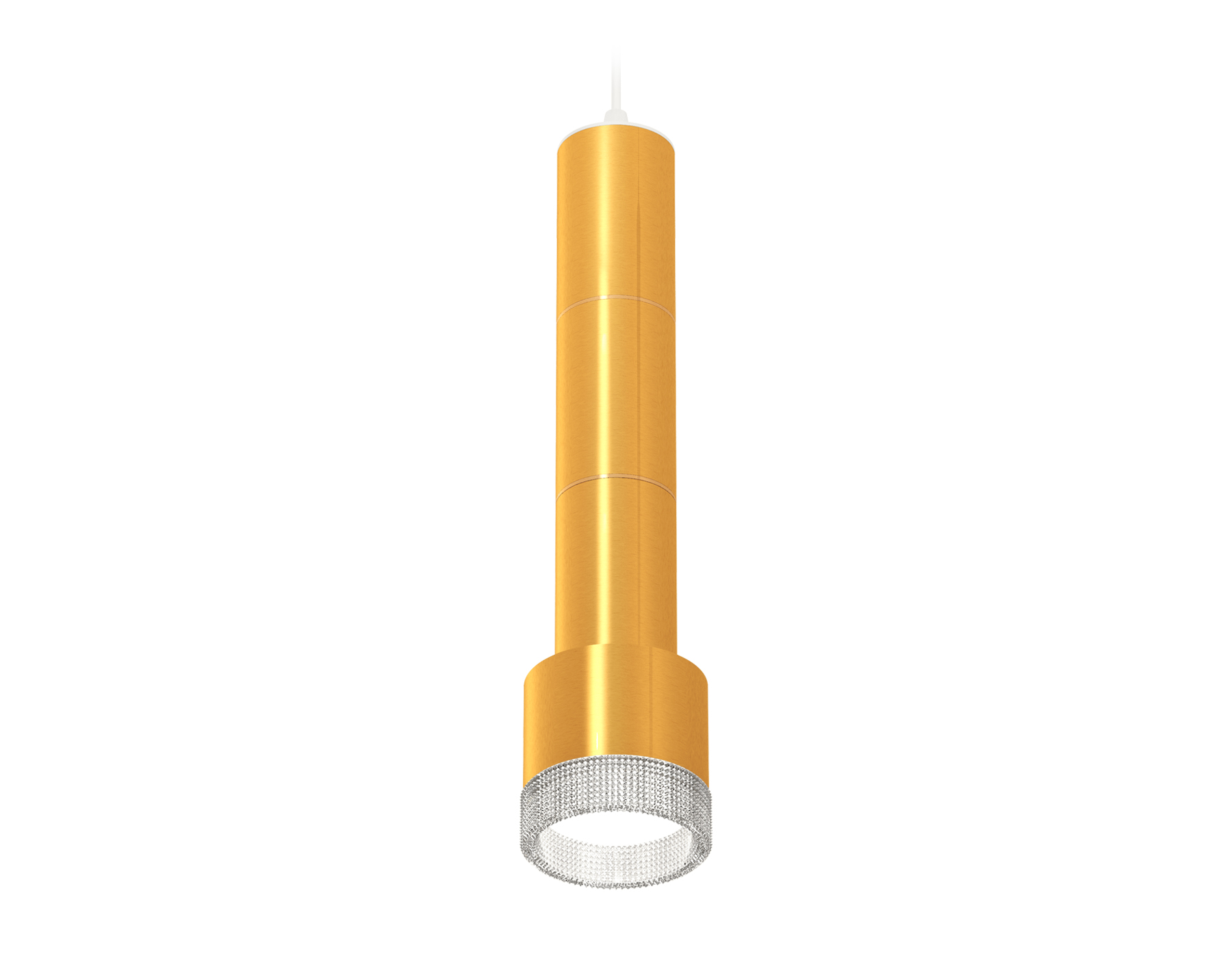 Ambrella Комплект подвесного светильника с композитным хрусталем XP8121005 PYG/CL золото желтое полированное/прозрачный GX53 (A2301, C6327, A2062, C63 фото
