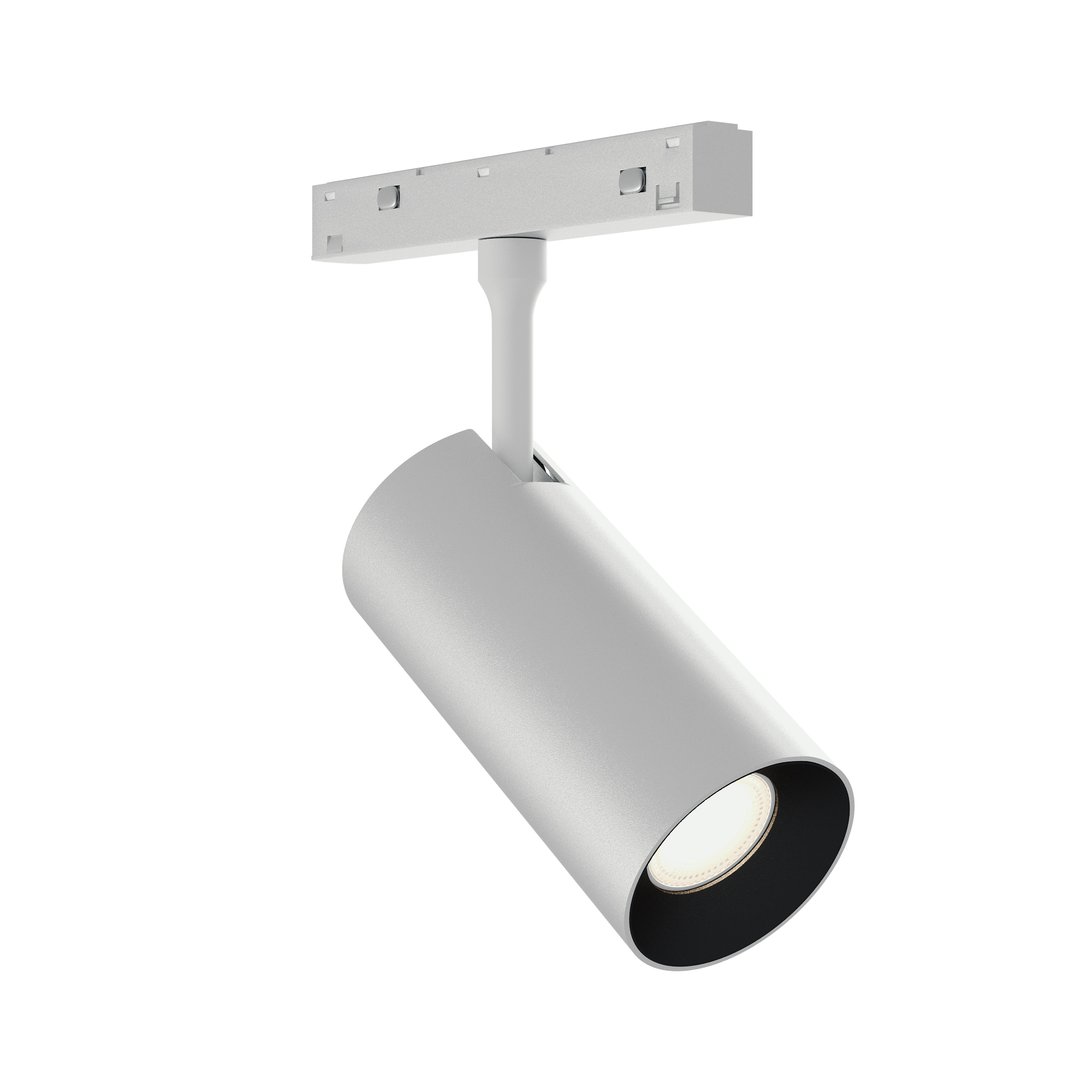 ST LUCE ST1365.546.18_DIM Трековый светильник белый LED 1*18W 4000K 2100Lm Ra>90  IP20 D55xH115 48V фото