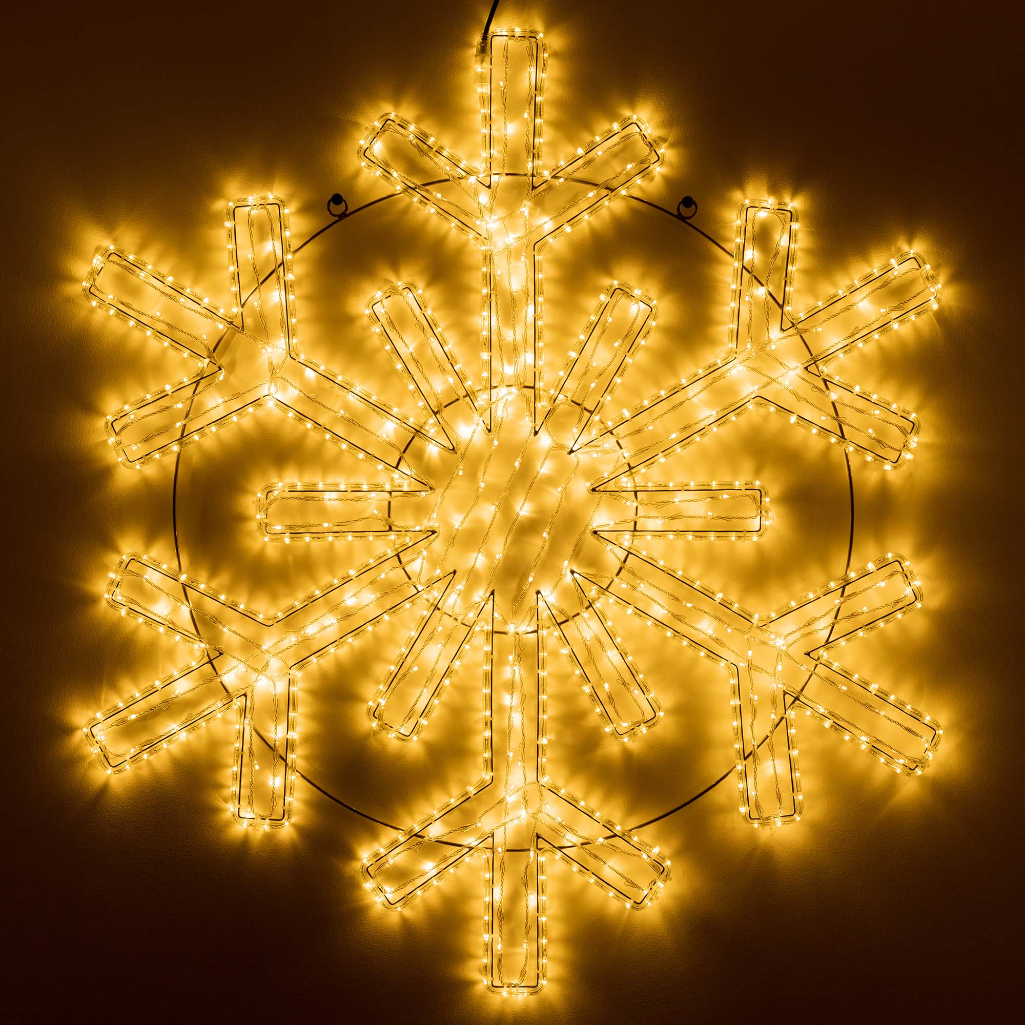 Arlight Фигура ARD-SNOWFLAKE-M11-1250x1200-604LED Warm (230V, 36.5W) (Ardecoled, IP65) фото