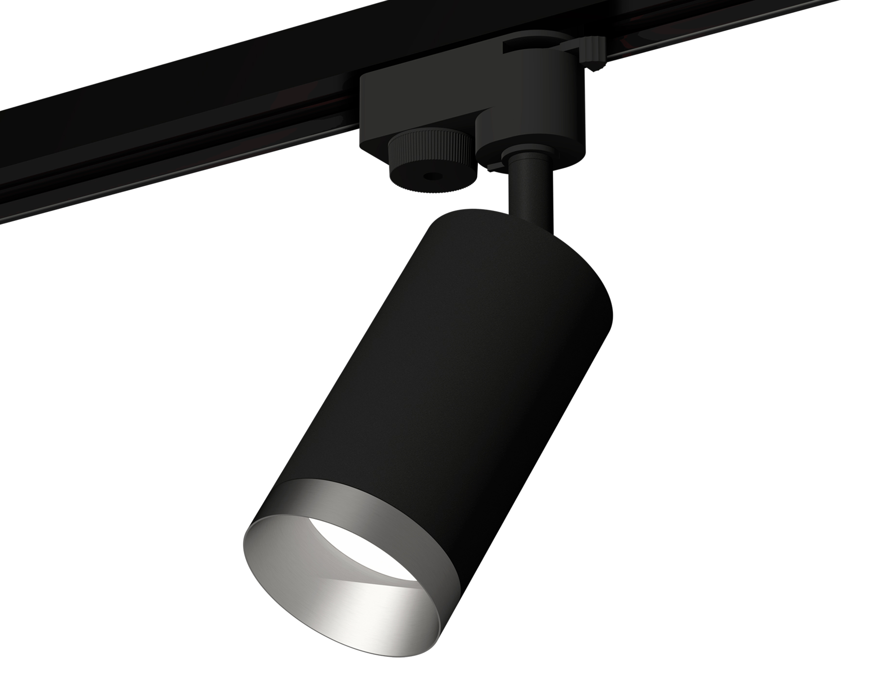 Ambrella Комплект трекового светильника XT6323063 SBK/MCH черный песок/хром матовый MR16 GU5.3 (A2521, C6323, N6133) фото