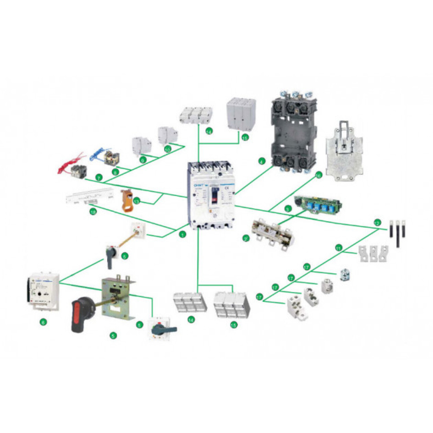 CHINT Источник питания PSU22-M8 для автономной работы расцепителя типа EM для NM8N фото
