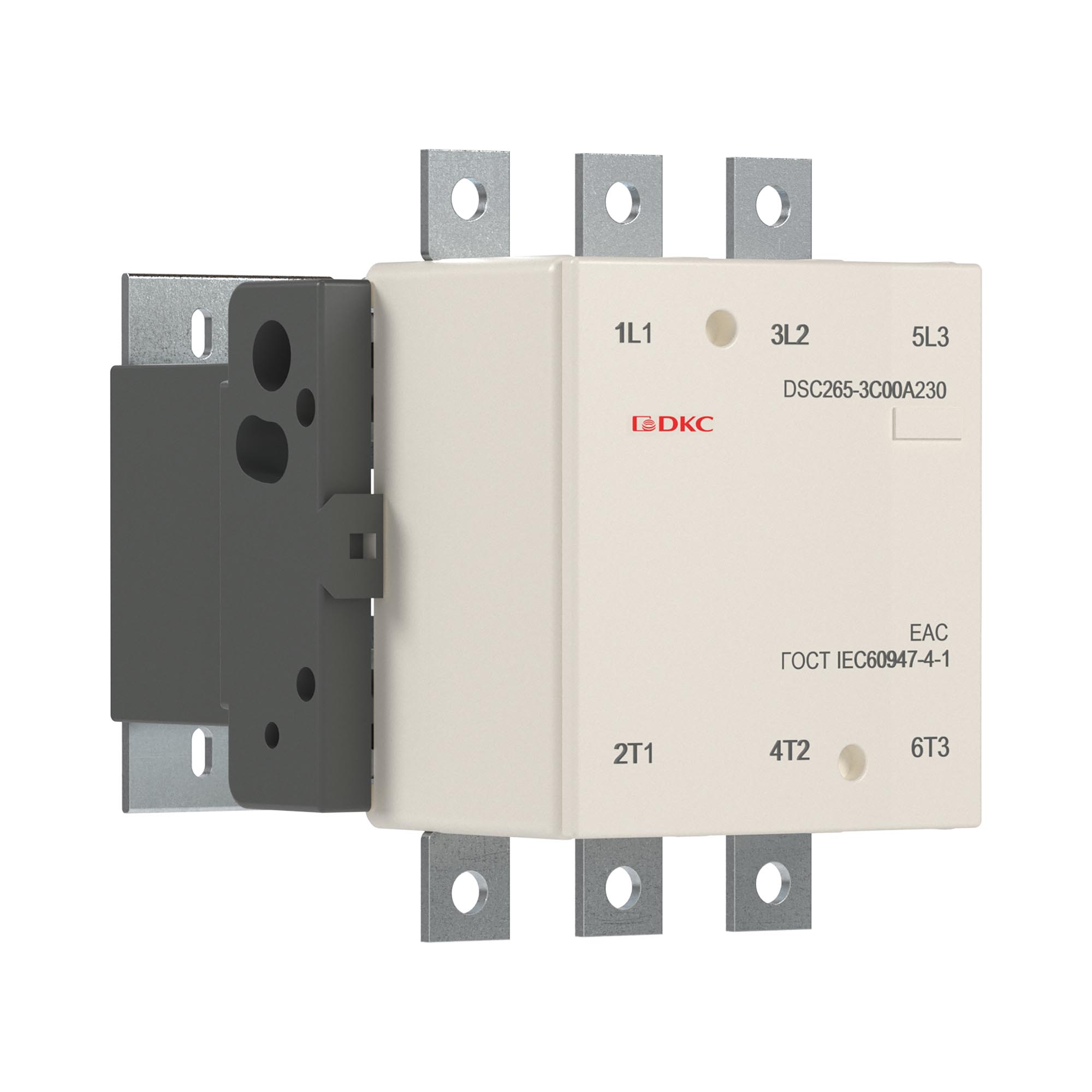 DKC Магнитный контактор DSC265-3C00A230 265А 130кВт (AC3)  кат 220В AC фото