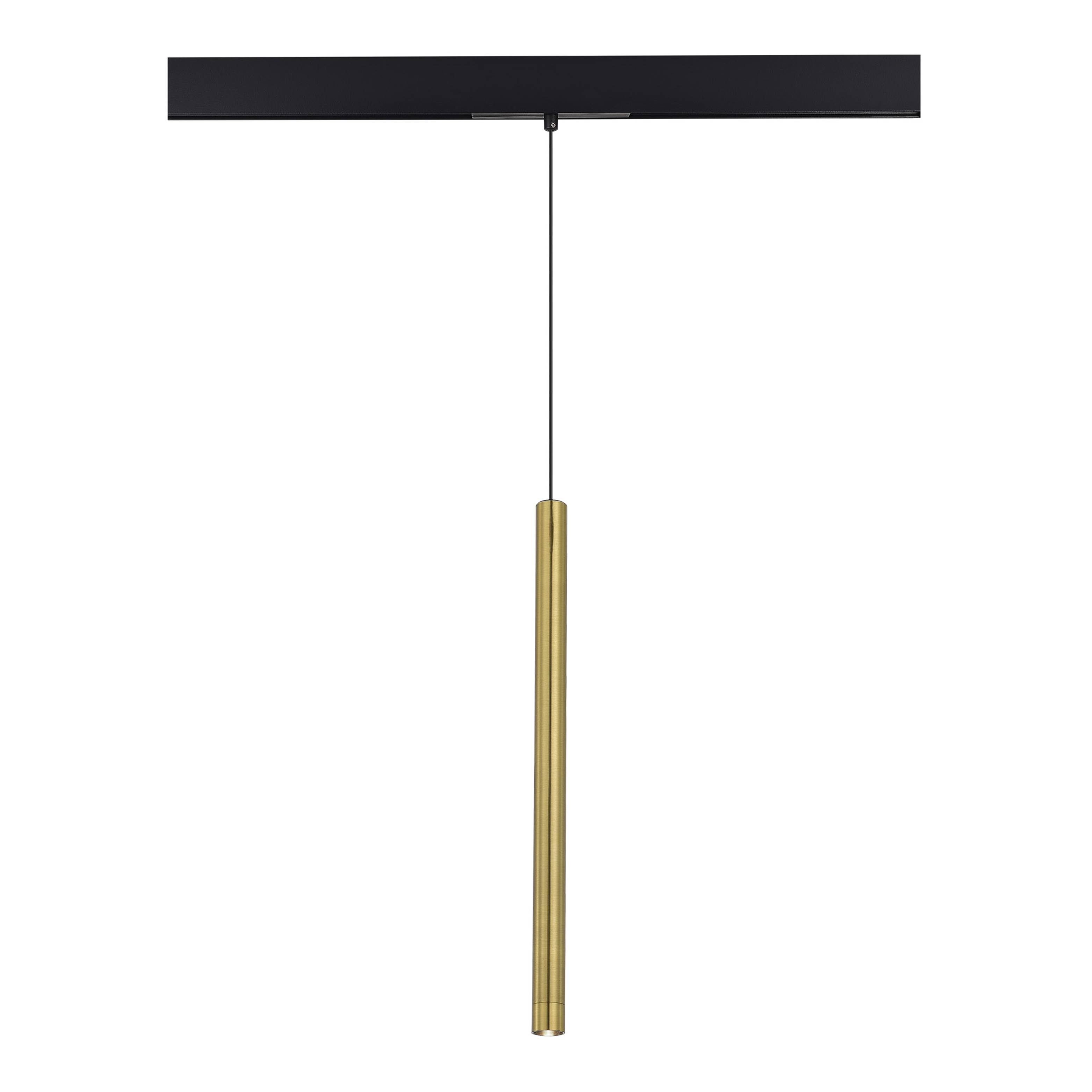 ST LUCE ST683.346.08 Магнитный трековый светильник Золотистый LED 1*8W 4000K 450Lm Ra90 24° IP20 D30xH500 48V фото