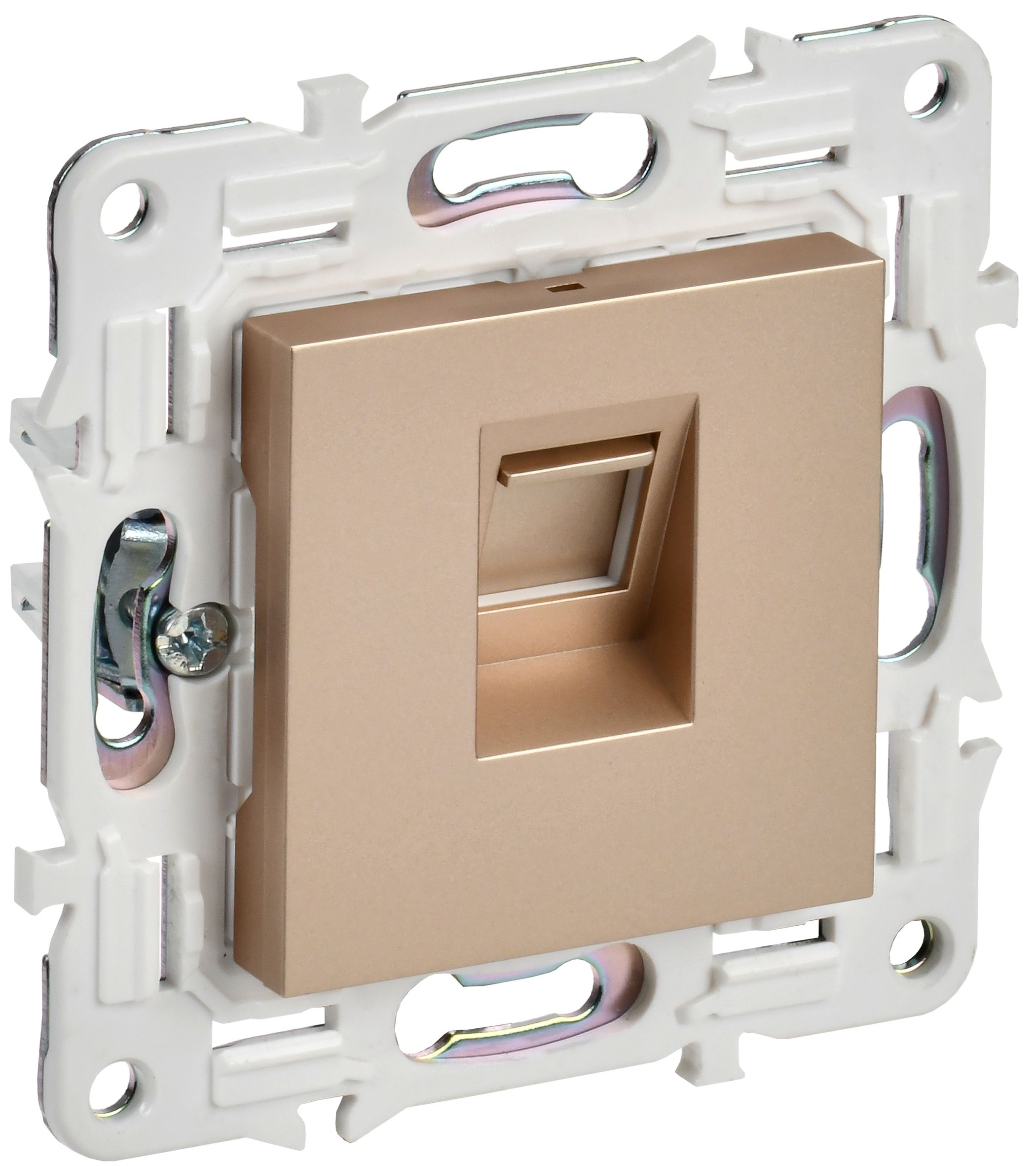 IEK SKANDY Песочный Розетка компьютерная RJ45 кат.6 SK-K02Sa фото