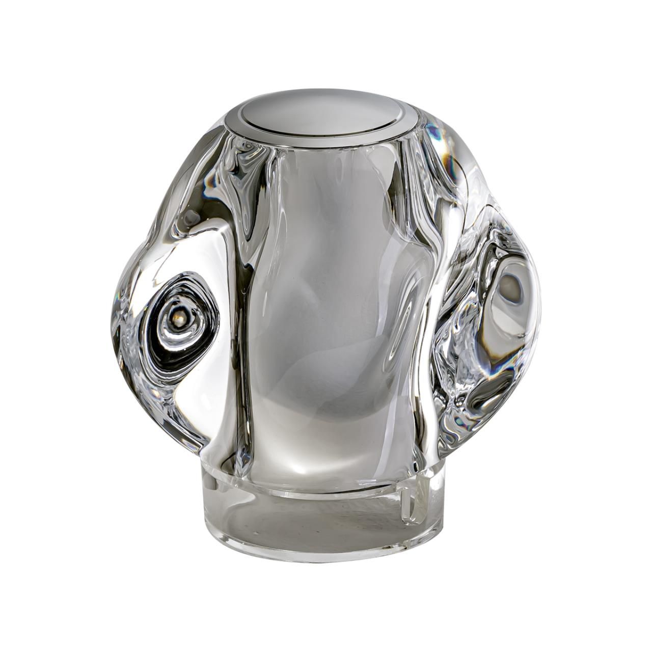 Odeon Light 5084/2TL L-VISION ODL25 553 хром/прозрачный/металл/акрил Настольная лампа 4000K 140Лм LED 2W JEMSTONE фото