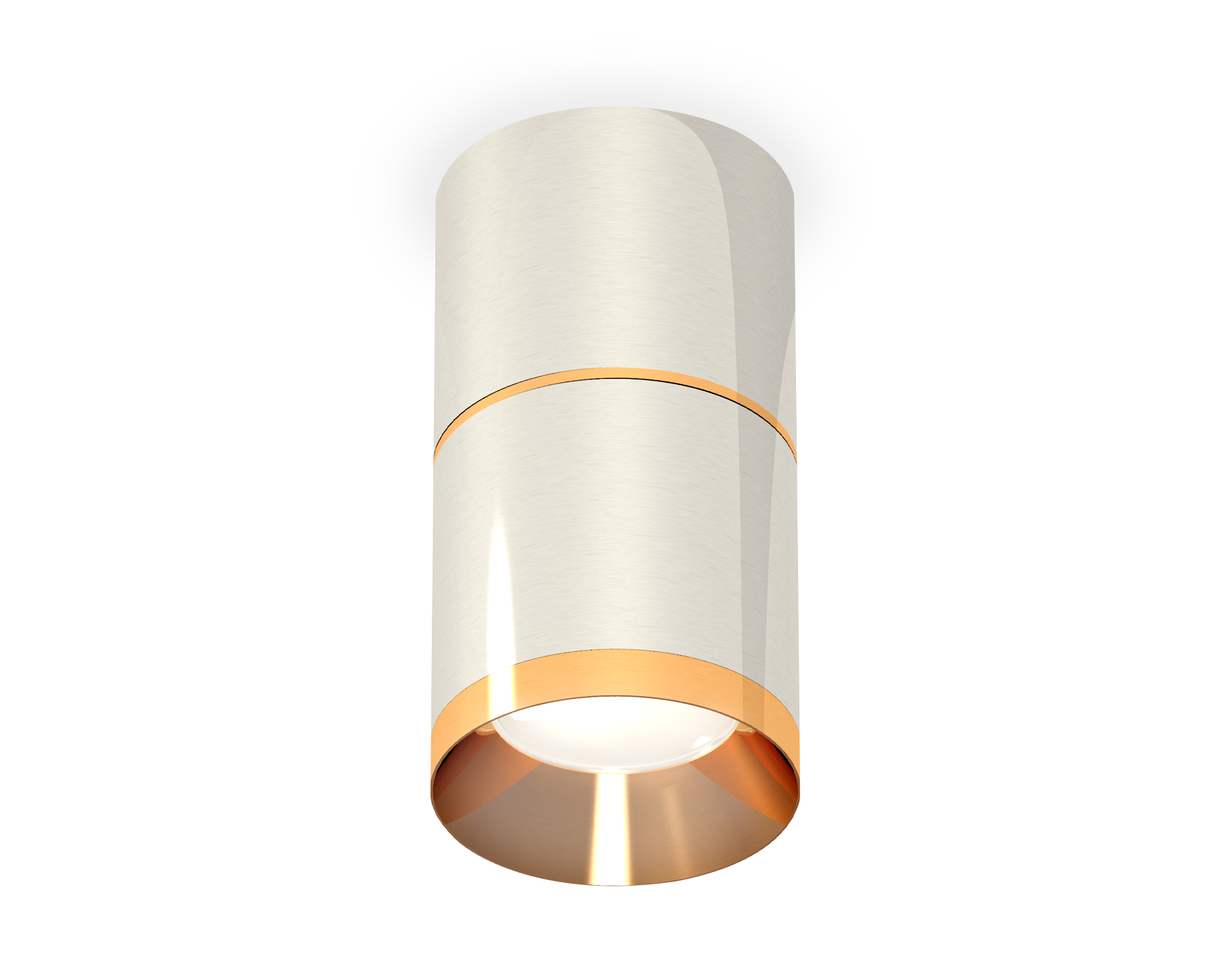 Ambrella Комплект накладного светильника XS7405061 PSL/PYG серебро полированное/золото желтое полированное MR16 GU5.3 (C7405, A2072, C7405, N7034) фото