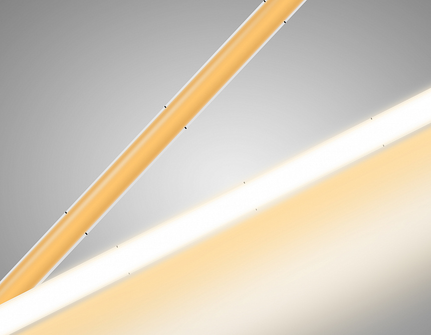 Ambrella Светодиодная лента GS4601 COB 384Led/ 7W m/ 24V IP20 3000K/ 5m*3mm*2mm кратность резки 41,66mm (2 конт.) фото