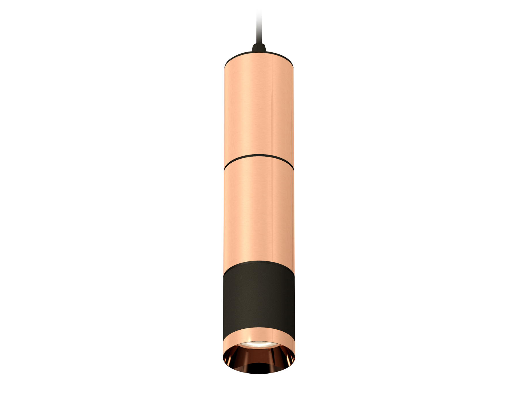 Ambrella Комплект подвесного светильника XP6302010 PPG/SBK золото розовое полированное/черный песок MR16 GU5.3 (A2302, C6326, A2061, C6326, A2061, C63 фото