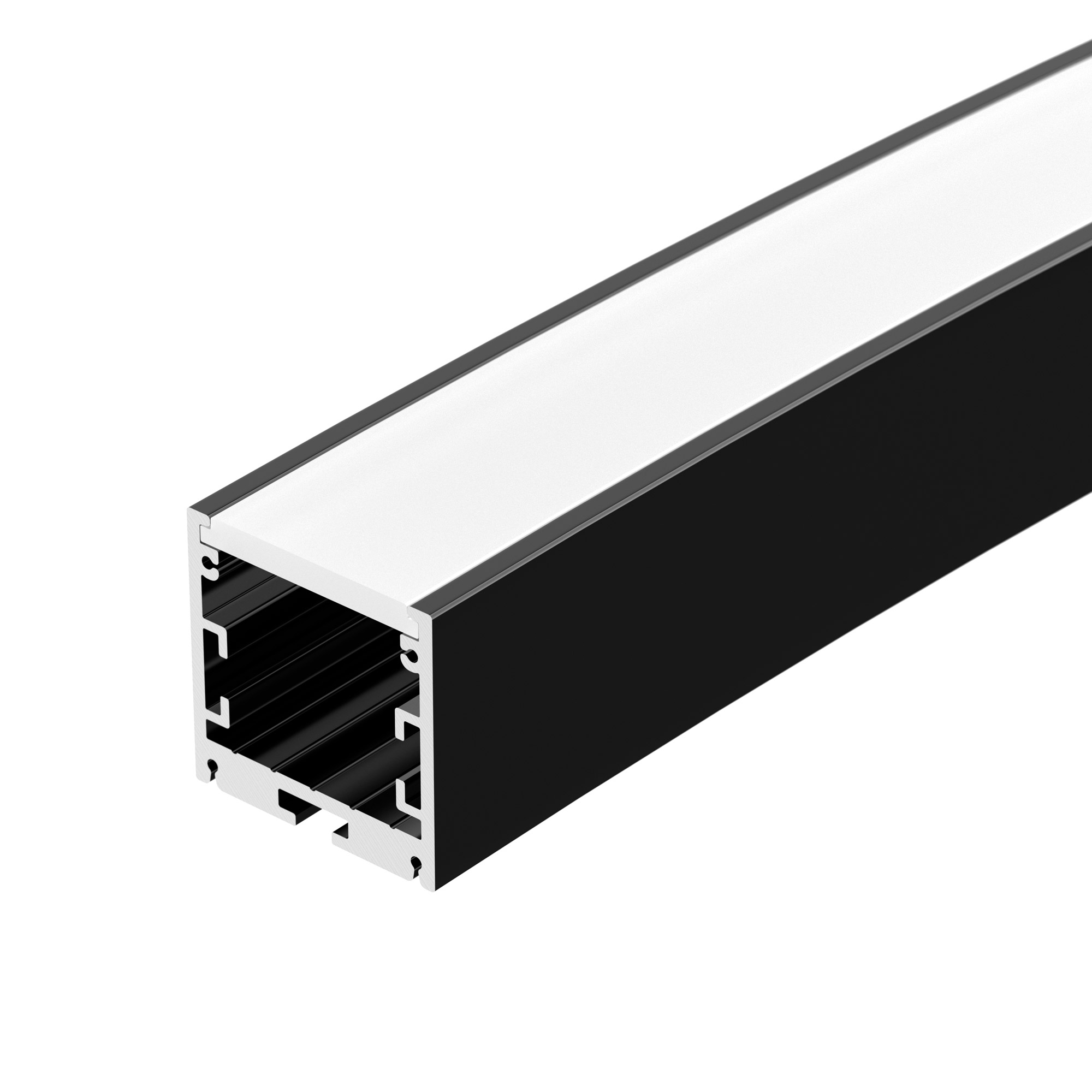 Arlight Профиль SL-ARC-3535-D3000-A45 BLACK (1180мм, дуга 1 из 8) (Алюминий) фото