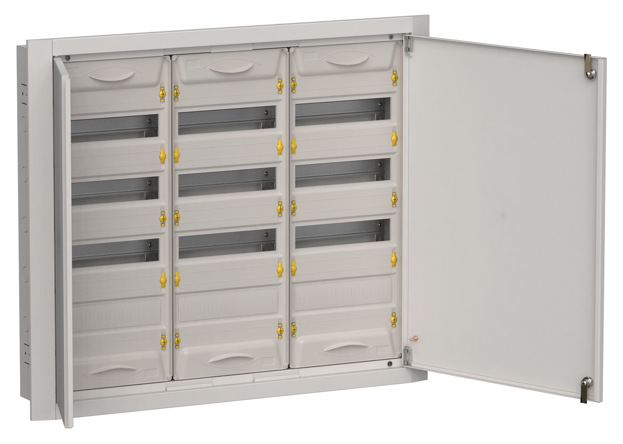 IEK TITAN 5 Корпус мет. ЩРв-144 (3х48) 755х885х130 IP31 сер фото