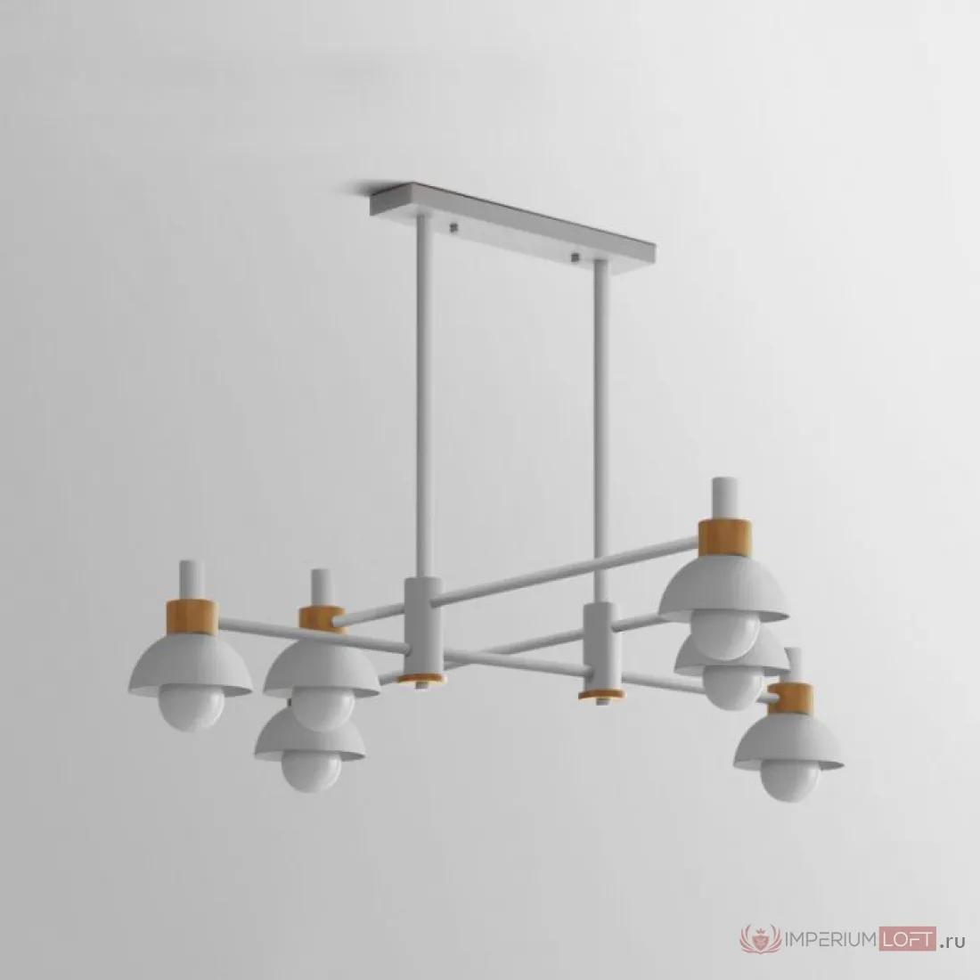 ImperiumLoft Подвесной реечный светильник FANTA LONG White фото