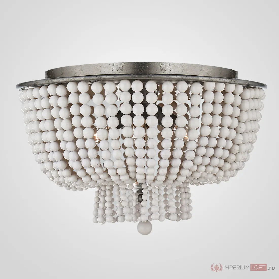 ImperiumLoft Люстра JACQUELINE CLEAR FLUSH-MOUNT фото
