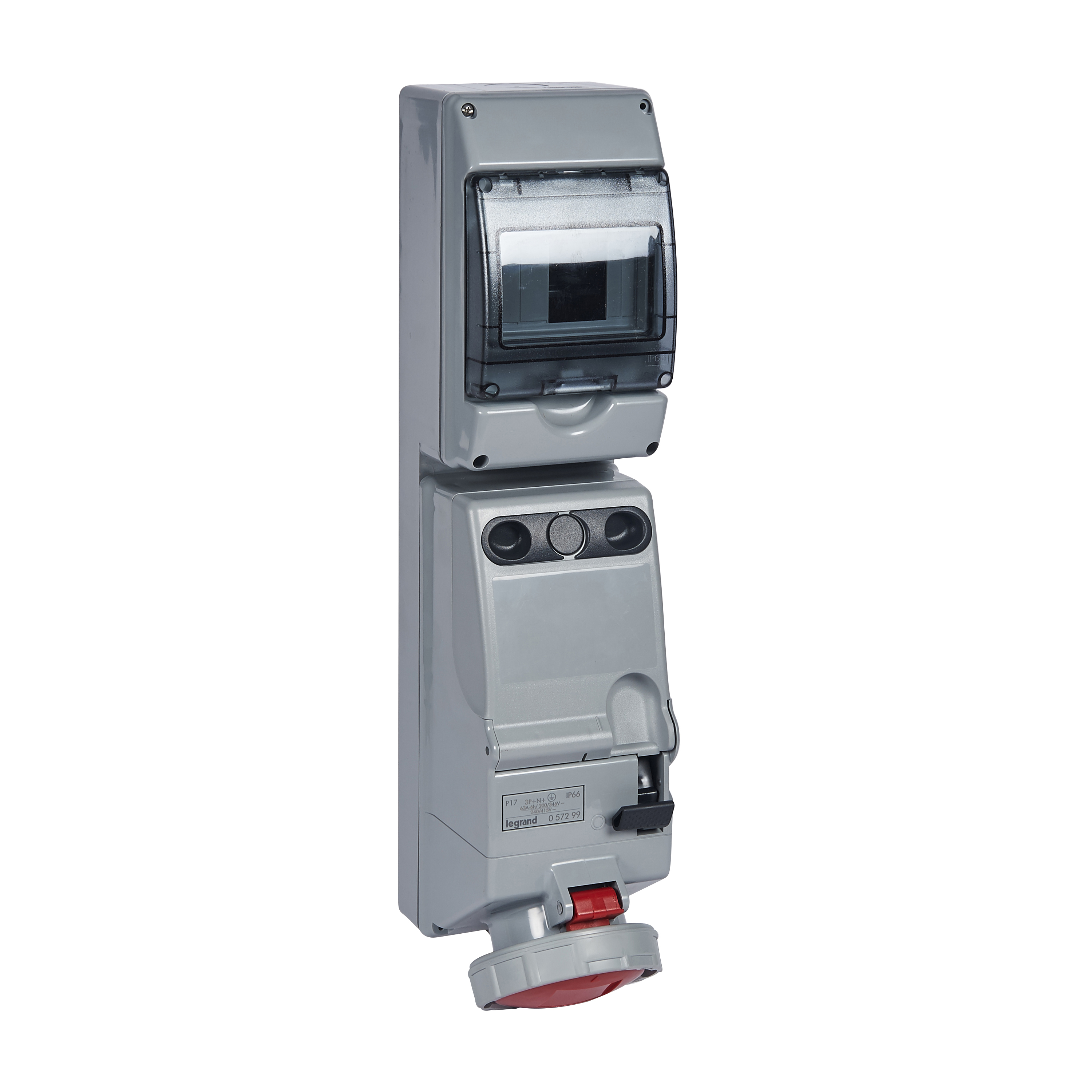 Legrand P17Щит.5мод. с блок. 63А 3К+H+З 380В IP66. фото