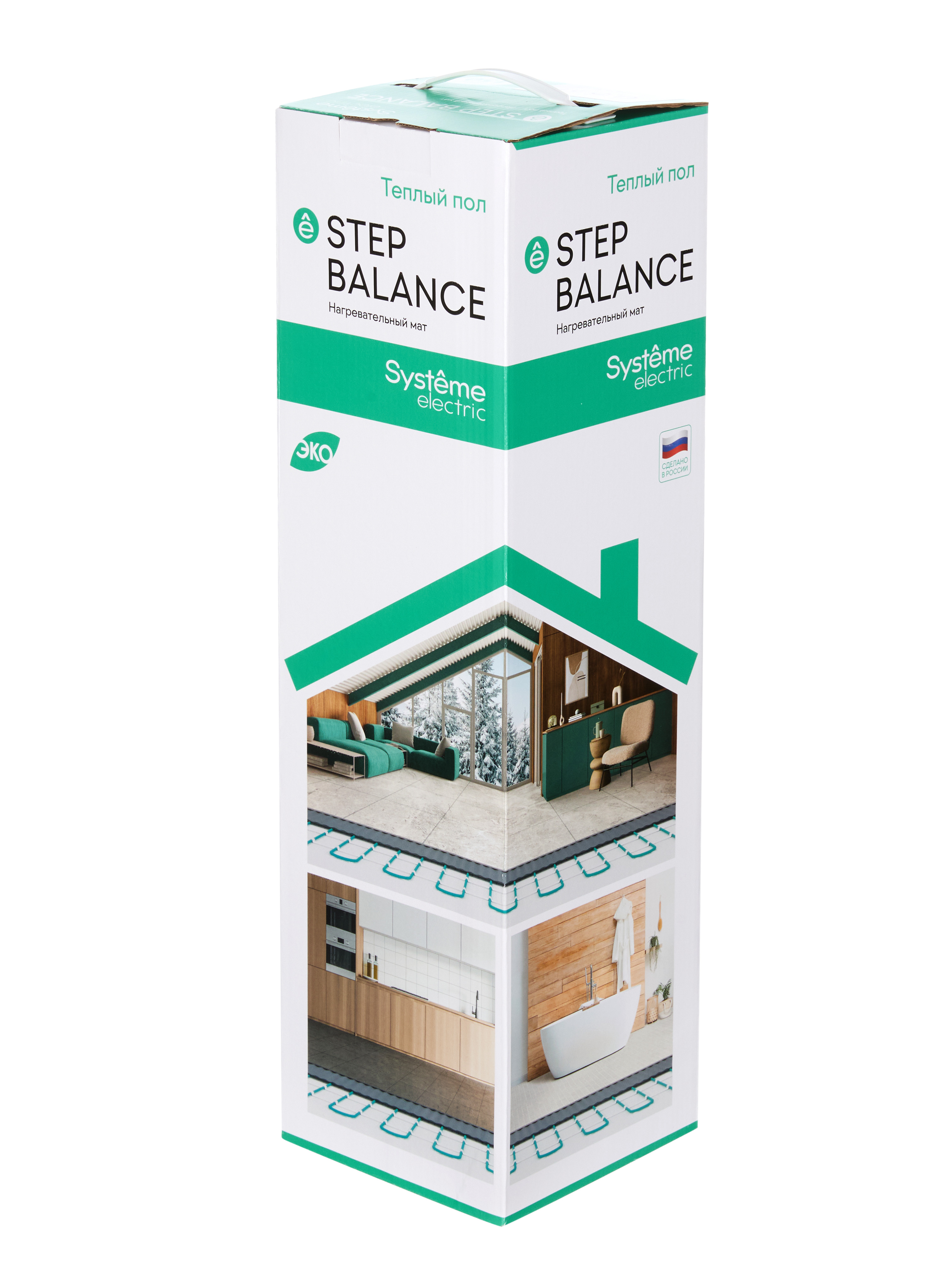 Systeme Electric STEP BALANCE Мат нагревательный SBM150060, 150 Вт/м2, 900 Вт, 6 м2 фото