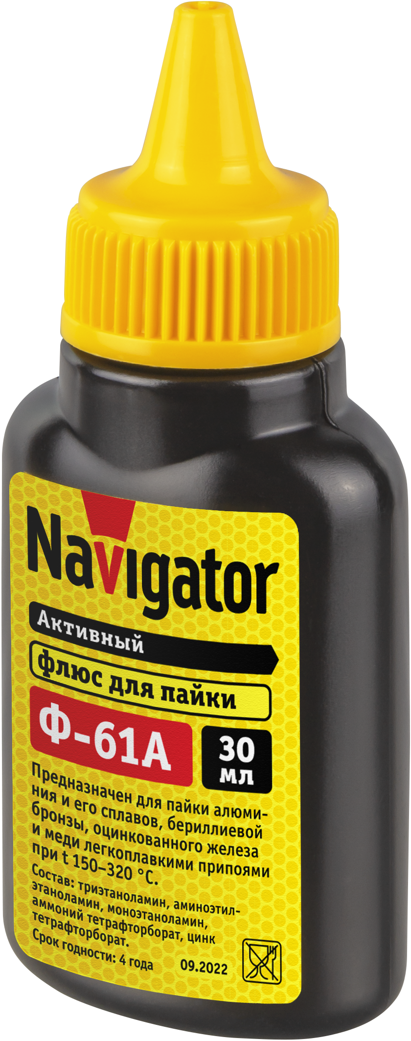 Флюс Navigator NEM-Fl03-F30 (Ф-61А, 30мл) (240/10/1)
