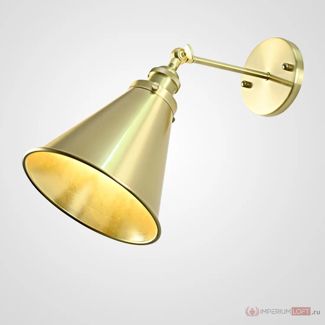 ImperiumLoft Бра Cone 20th c.Factory Filament Gold II фото