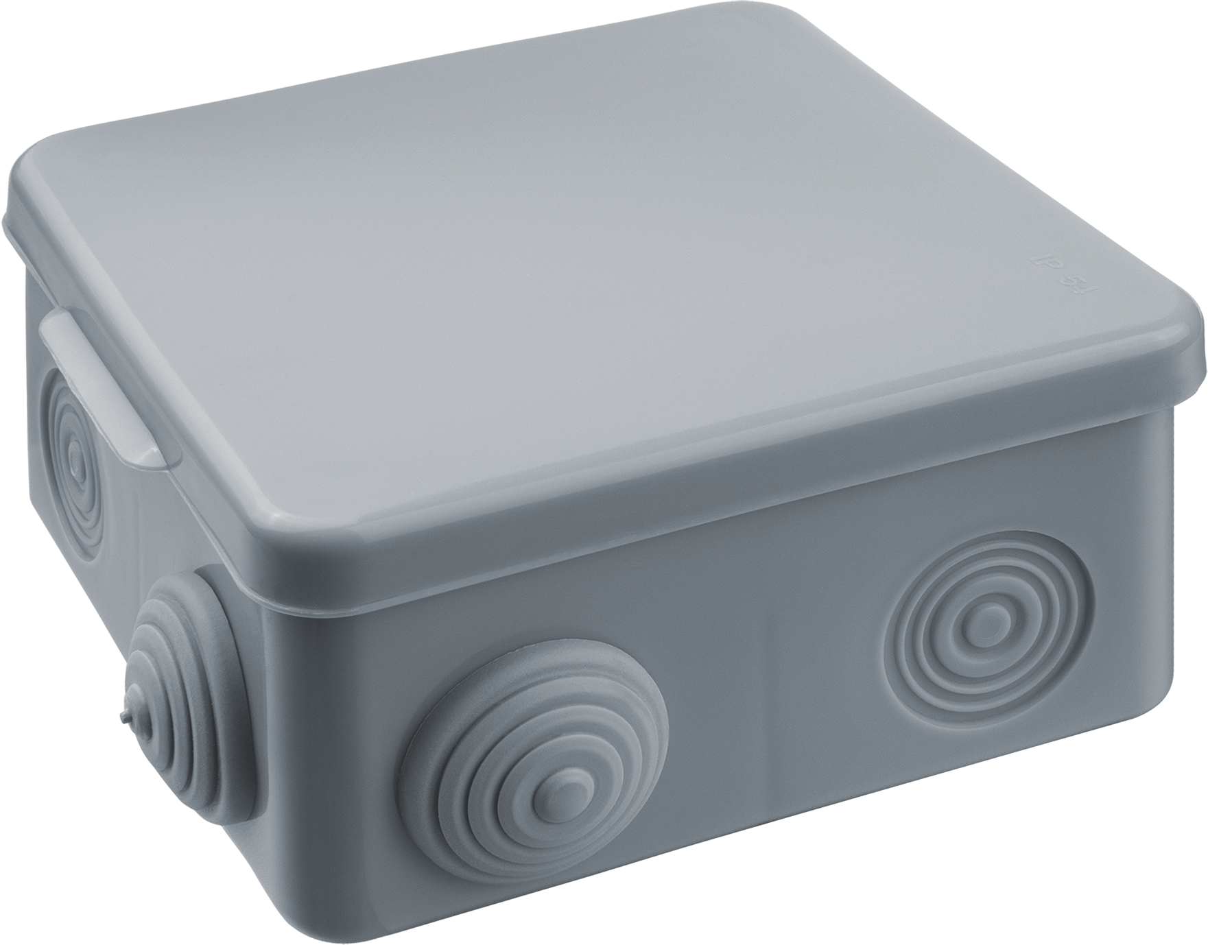 Коробка Navigator NSS-DB-100-100-50-8-GR распаячная открытого монтажа (60/1/1)