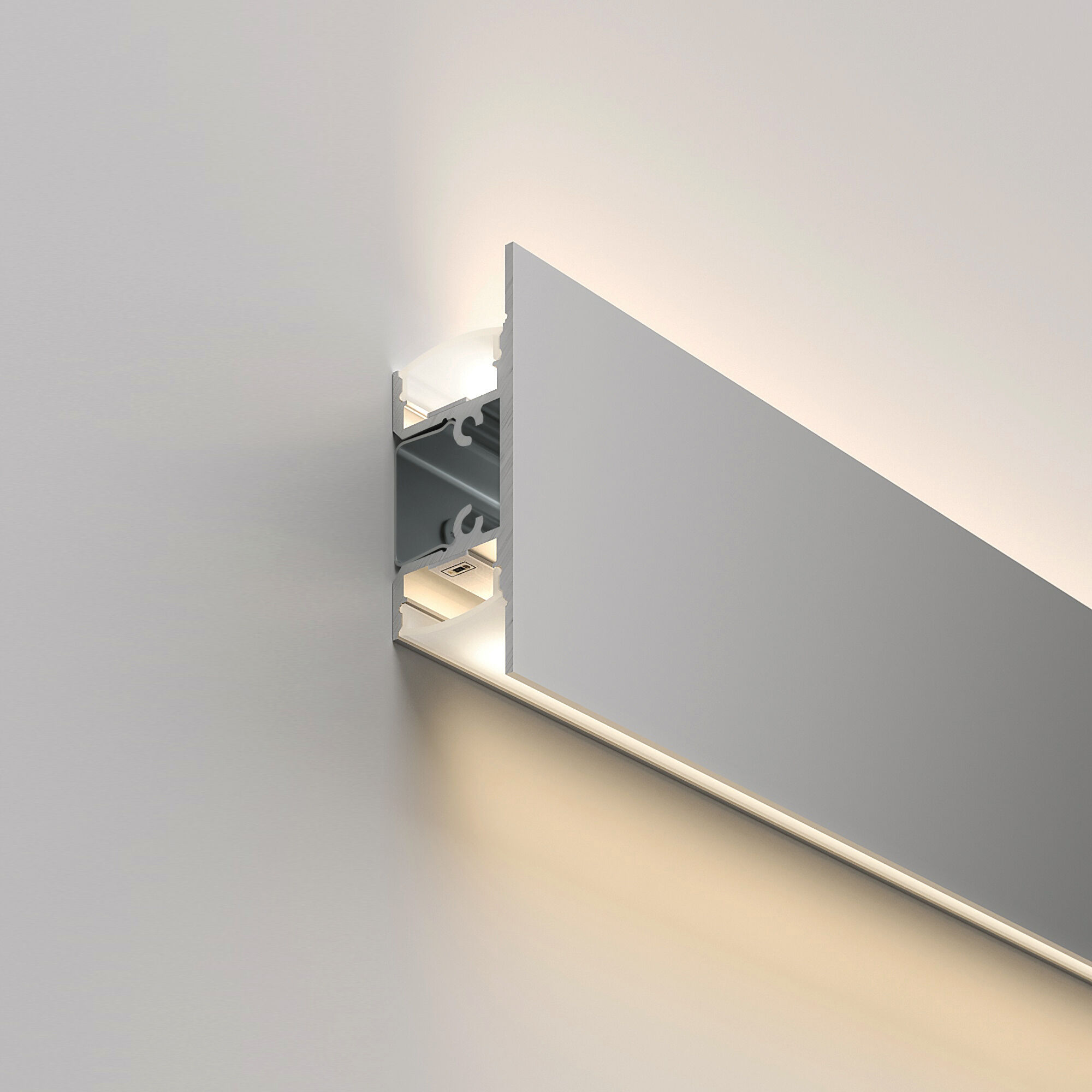 Elektrostandard LL-2-ALP022 Накладной алюминиевый профиль для LED ленты (под ленту до 13,5mm) фото
