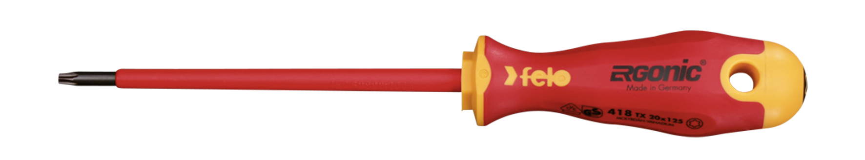 Felo Отвертка диэлектрическая Ergonic TX10х100 41810390 фото