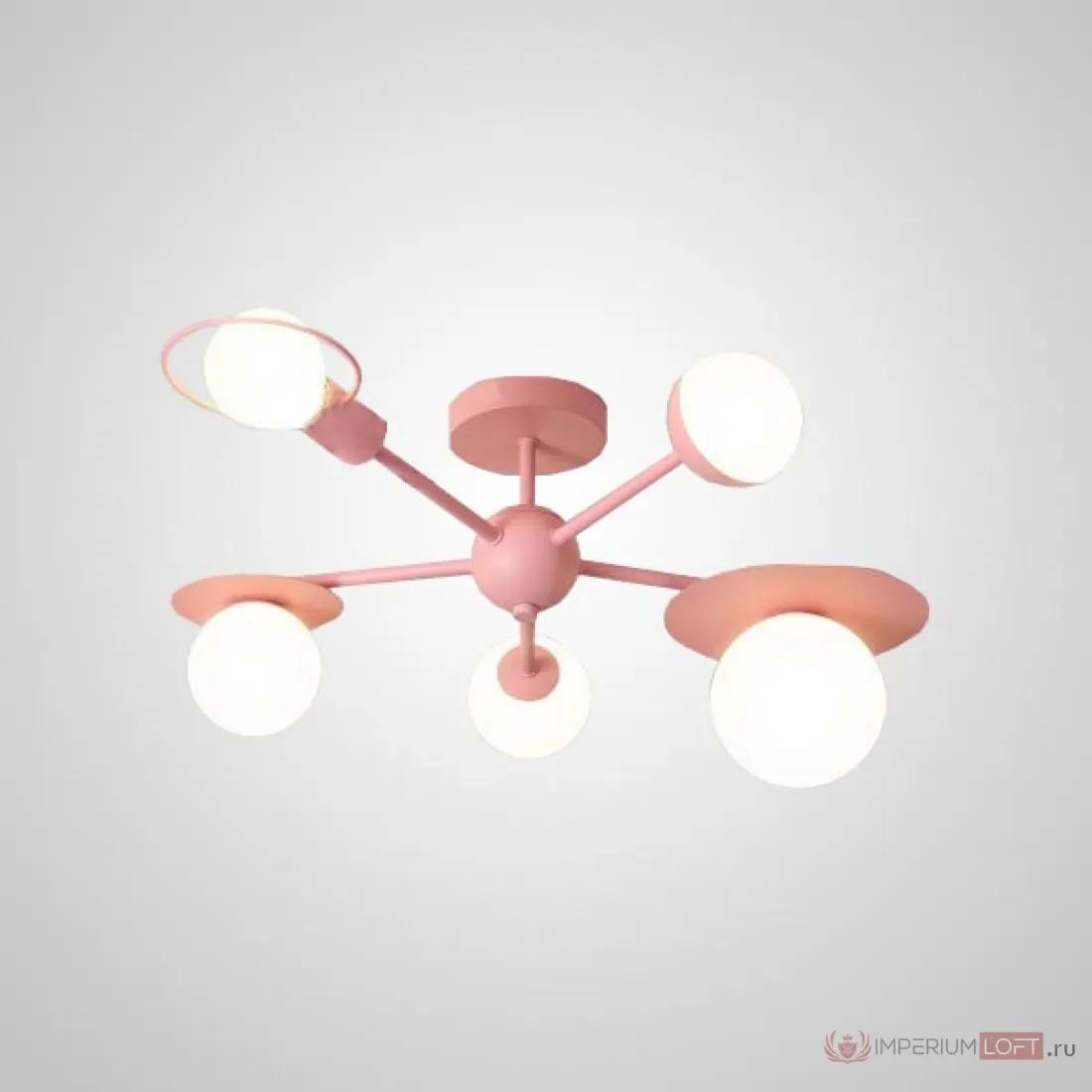 ImperiumLoft Потолочная люстра HENDY Pink фото