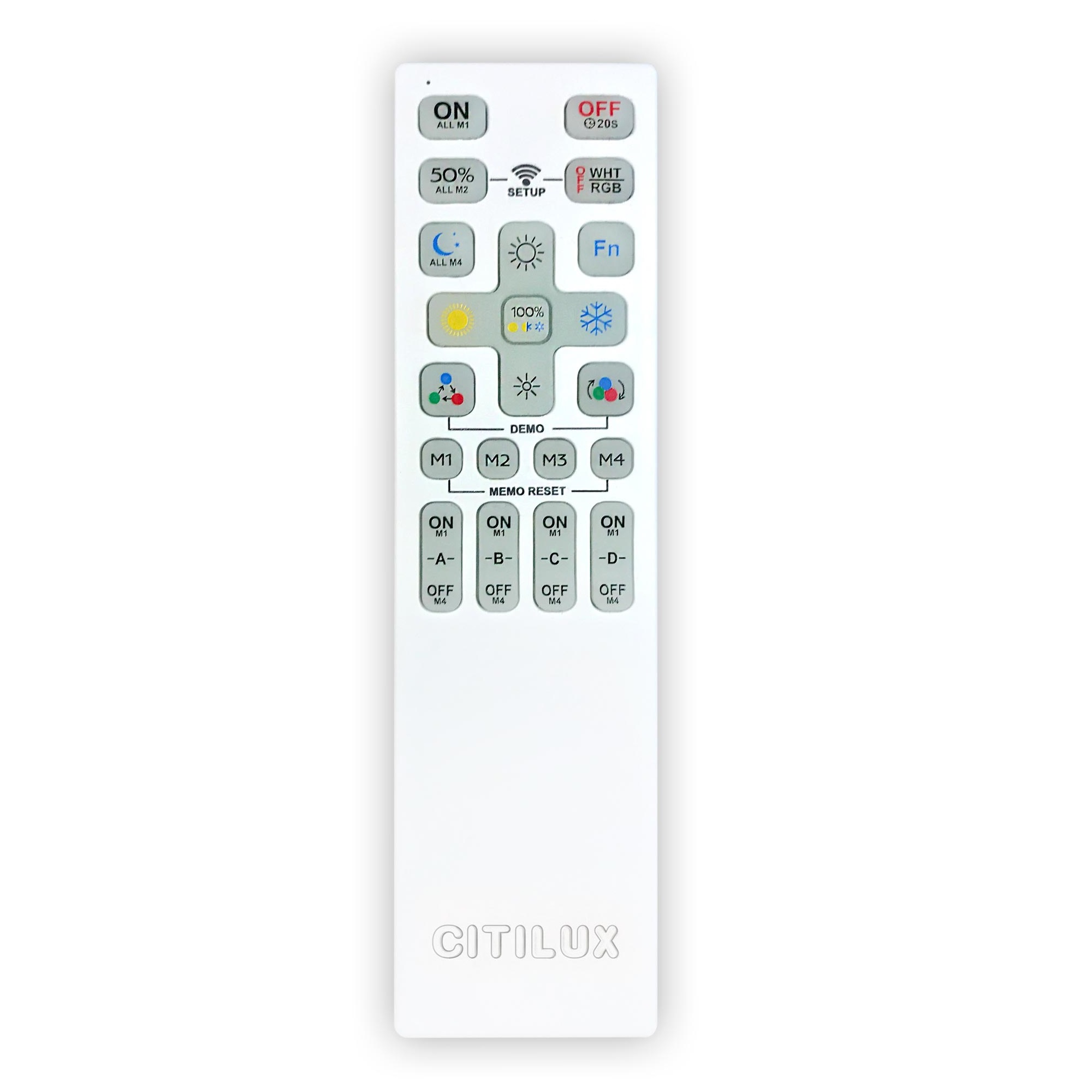 Citilux CLR5G Пульт управления F1.1/F2.0 универсальный фото