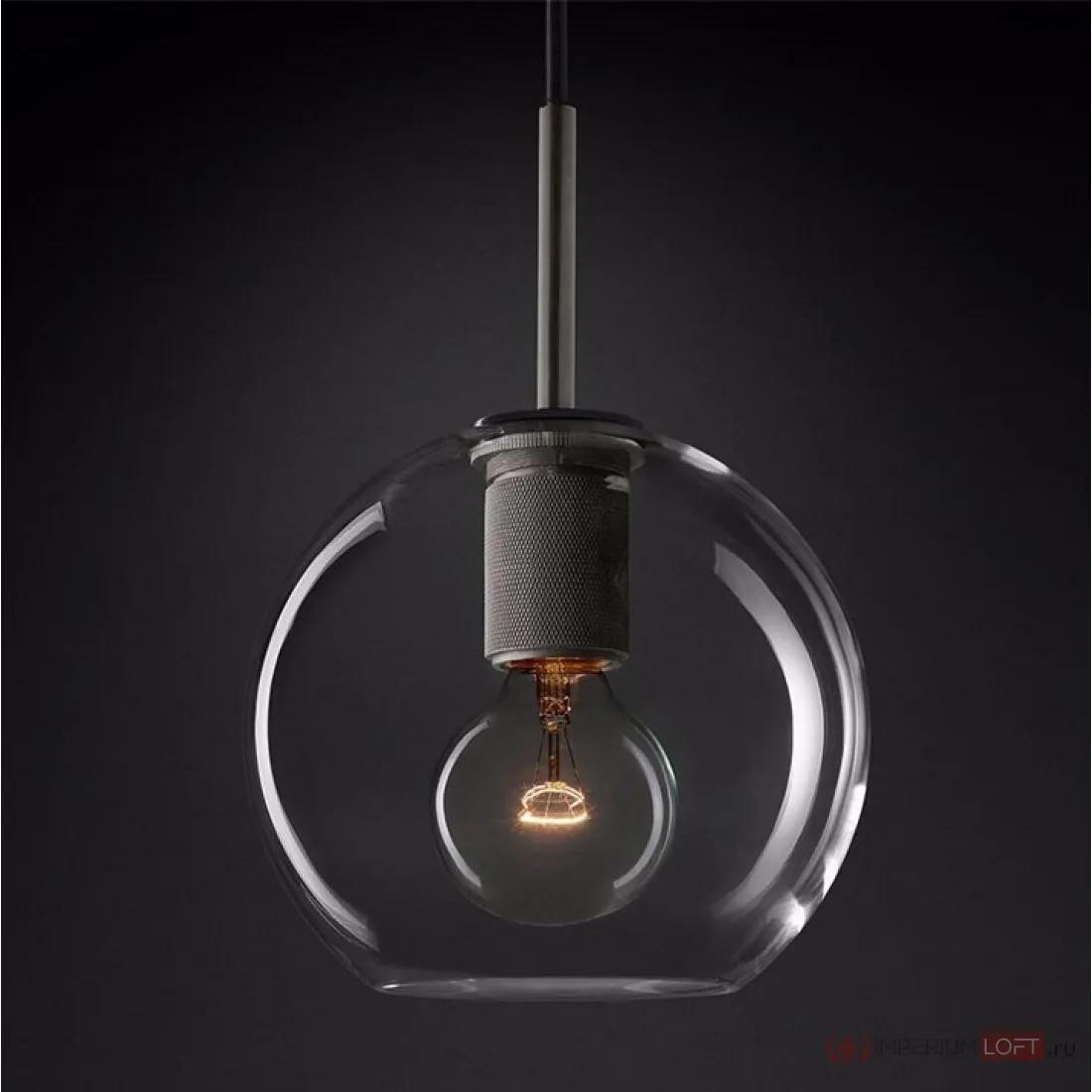 ImperiumLoft Подвесной светильник RH Utilitaire Globe Pendant Black фото