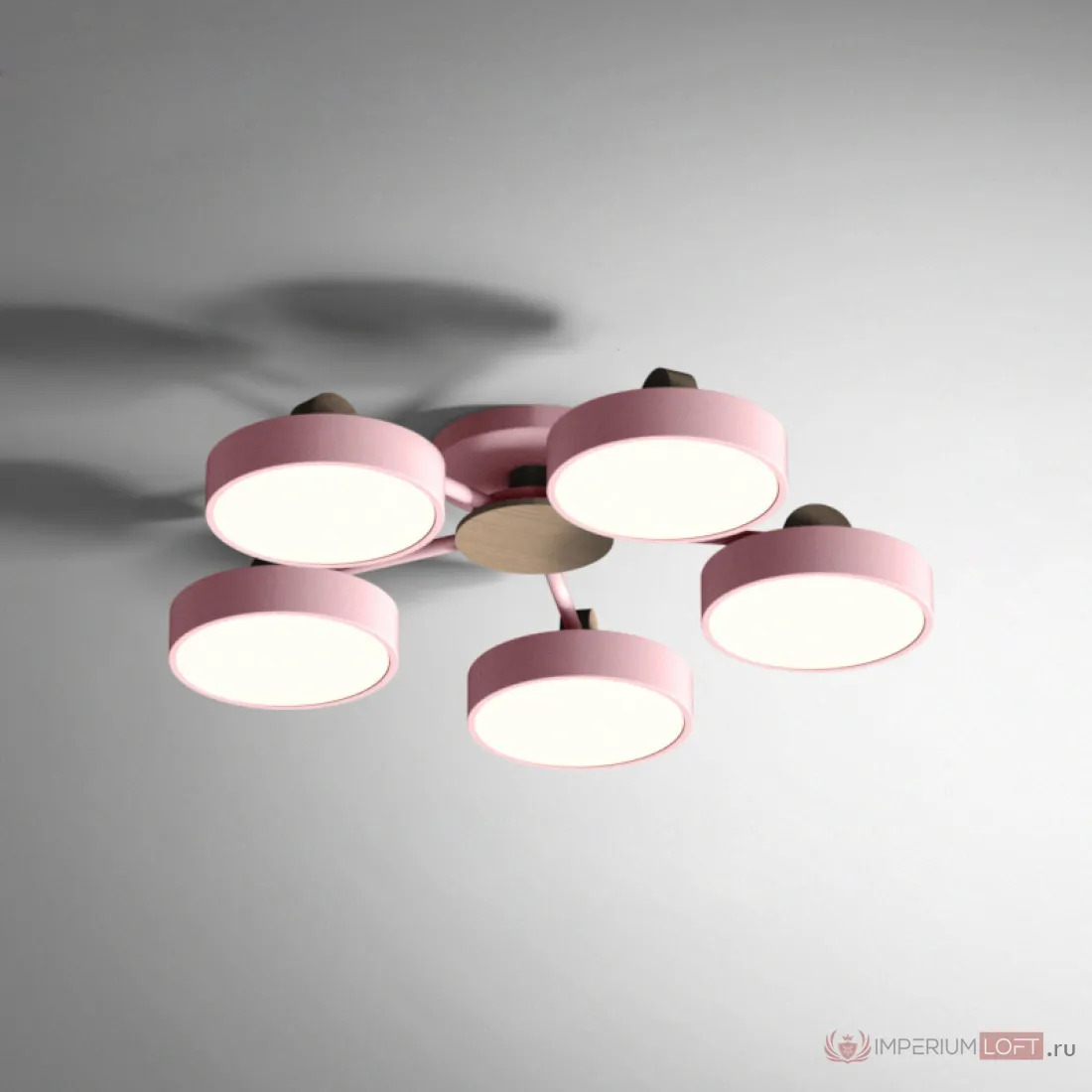 ImperiumLoft Потолочная люстра MOVE 5 Pink фото