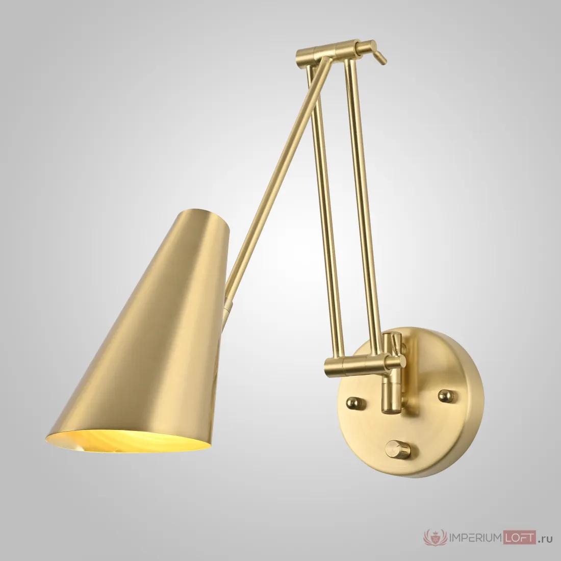 ImperiumLoft Настенный светильник FREDLY B Brass фото