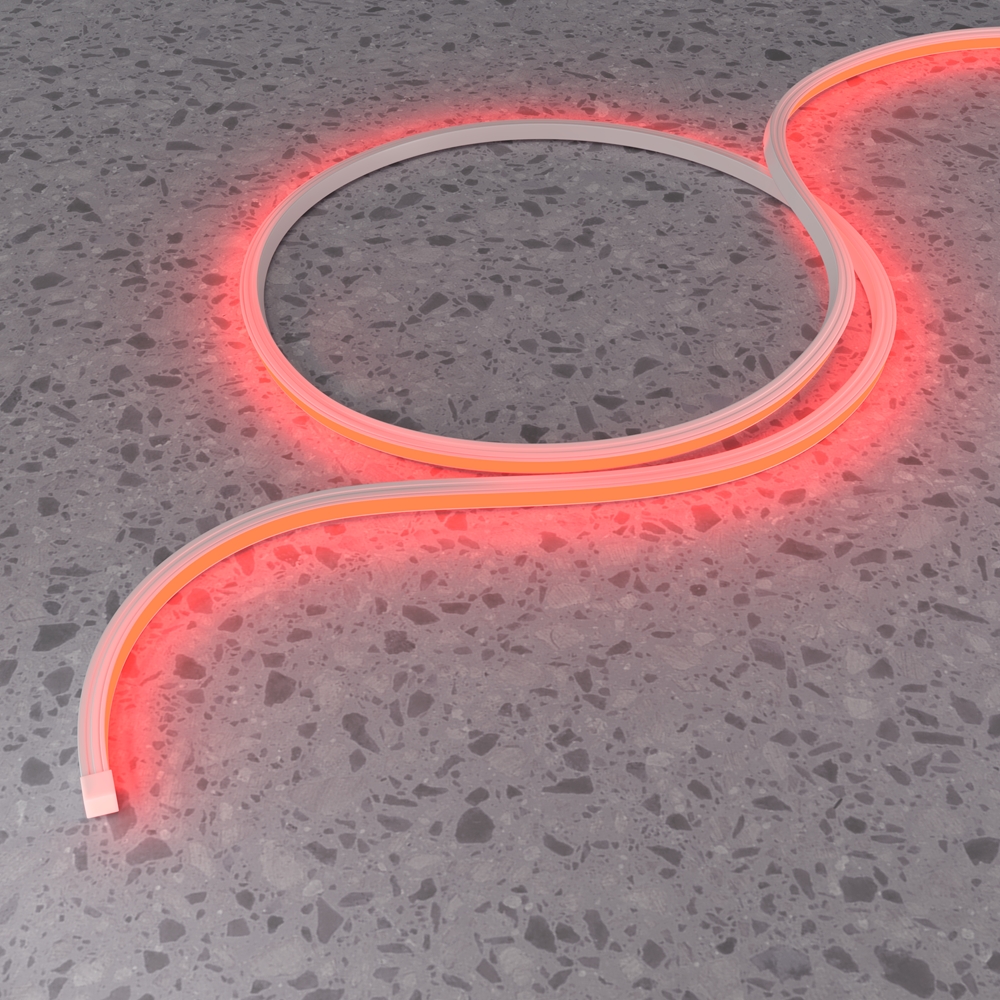 Maytoni Led Strip Гибкий неон 12x12 24В 14,4Вт/м RGB IP67 5м 432024 фото