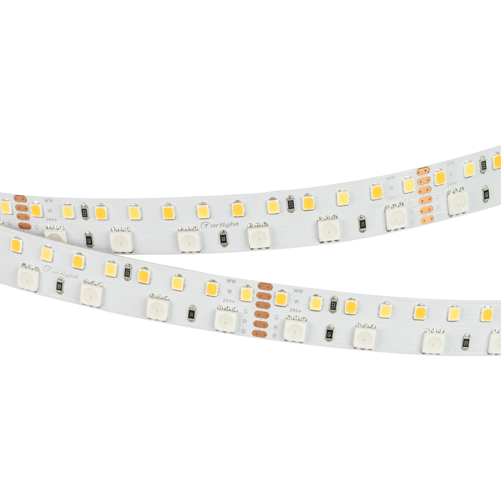 Arlight Лента RT-BA180-15mm 24V RGBW-MIX (28.8 W/m, IP20, 5060/2835, 5m) (28.8 Вт/м, IP20) фото